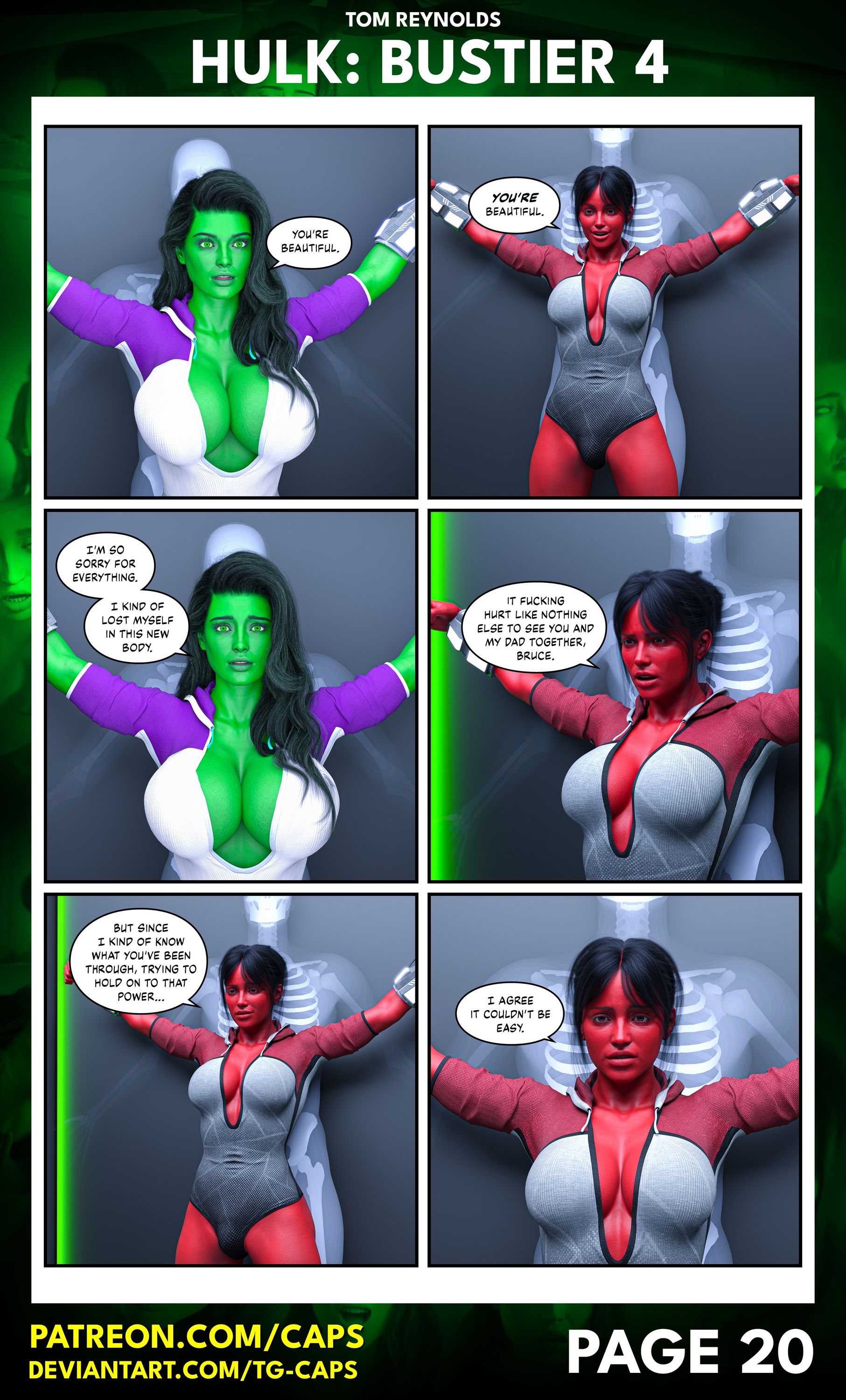 Hulk: Bustier [Tom Reynolds], Hulk: Bustier 4, page 19 of 35