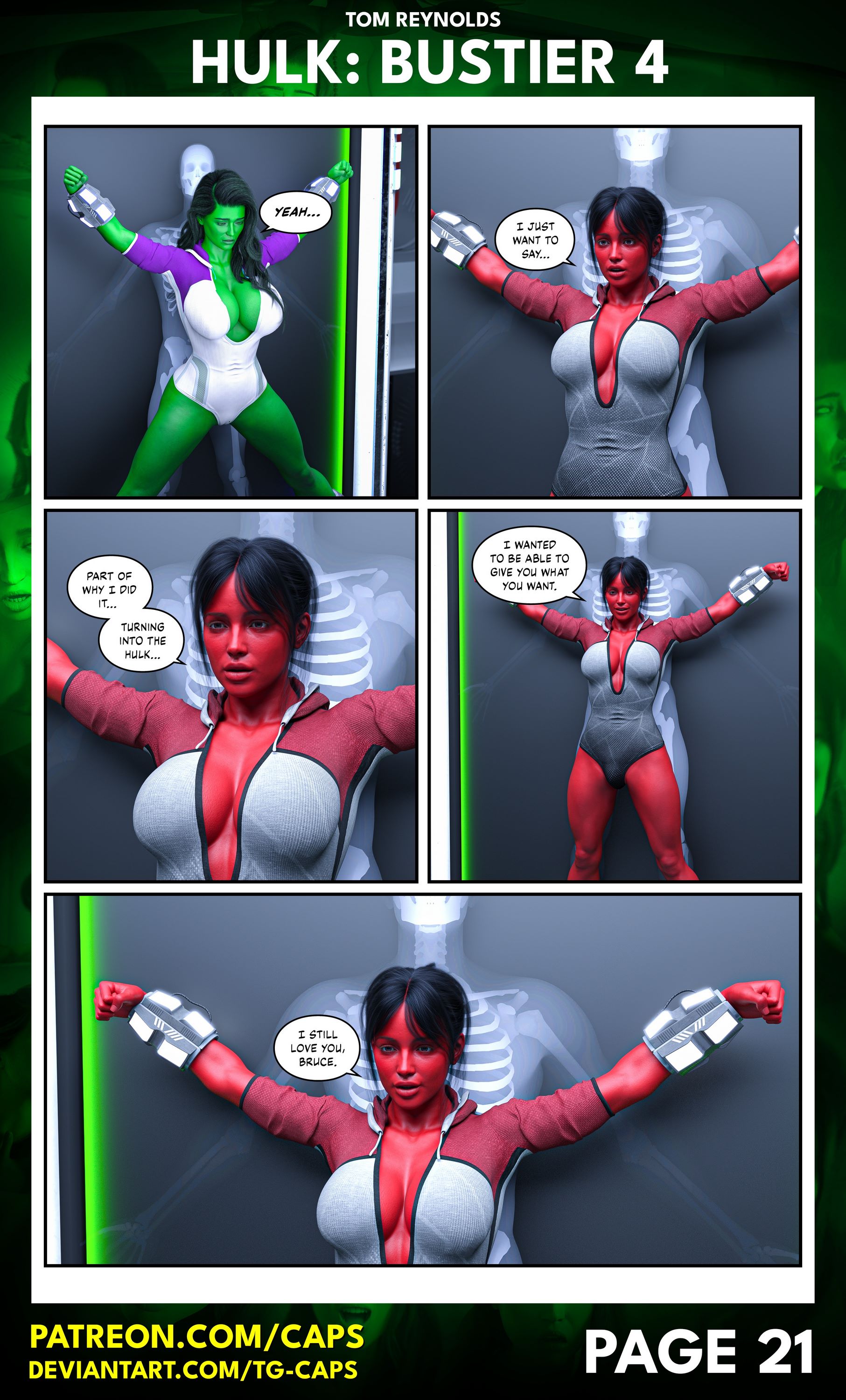 Hulk: Bustier [Tom Reynolds], Hulk: Bustier 4, page 20 of 35