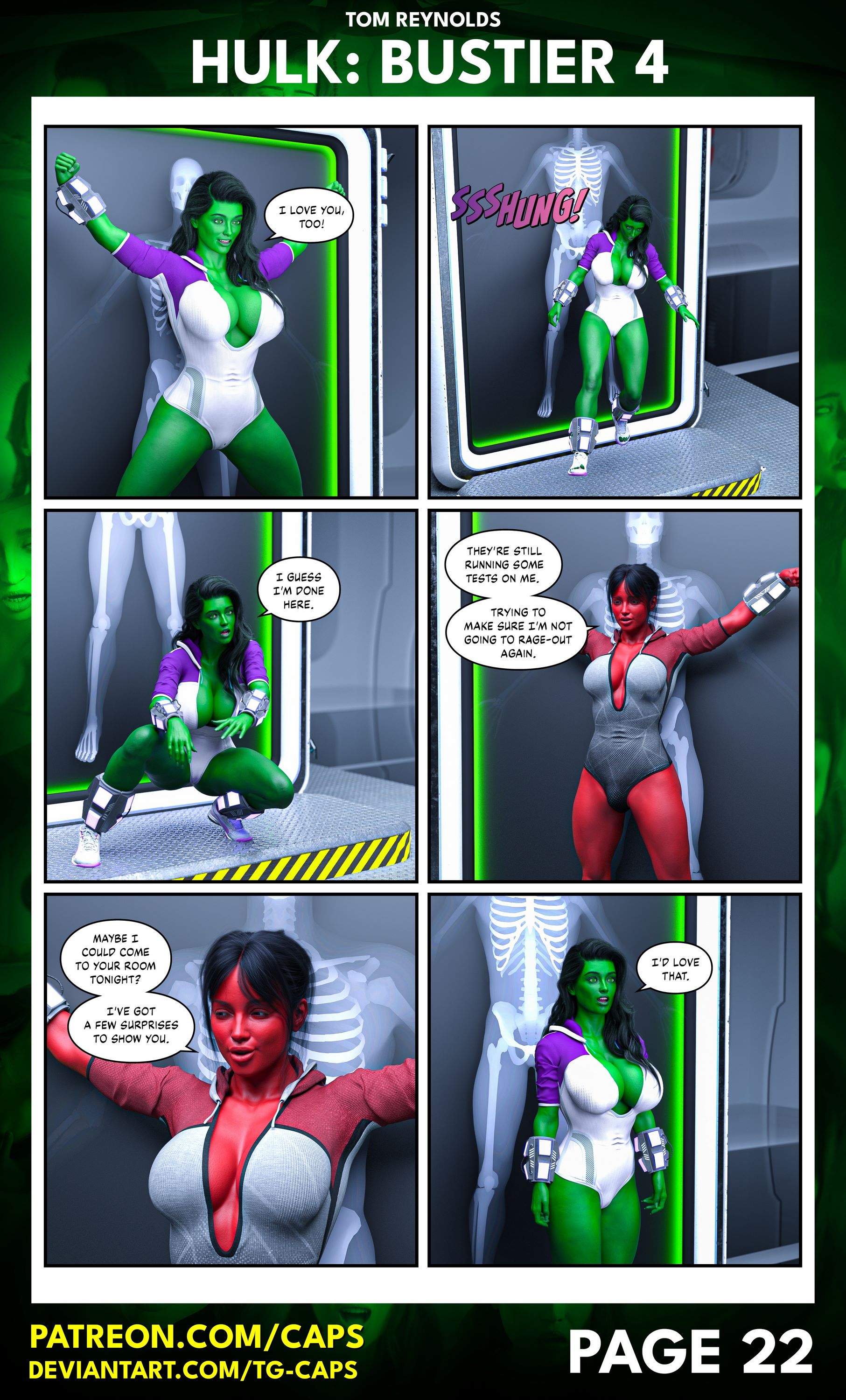 Hulk: Bustier [Tom Reynolds], Hulk: Bustier 4, page 21 of 35