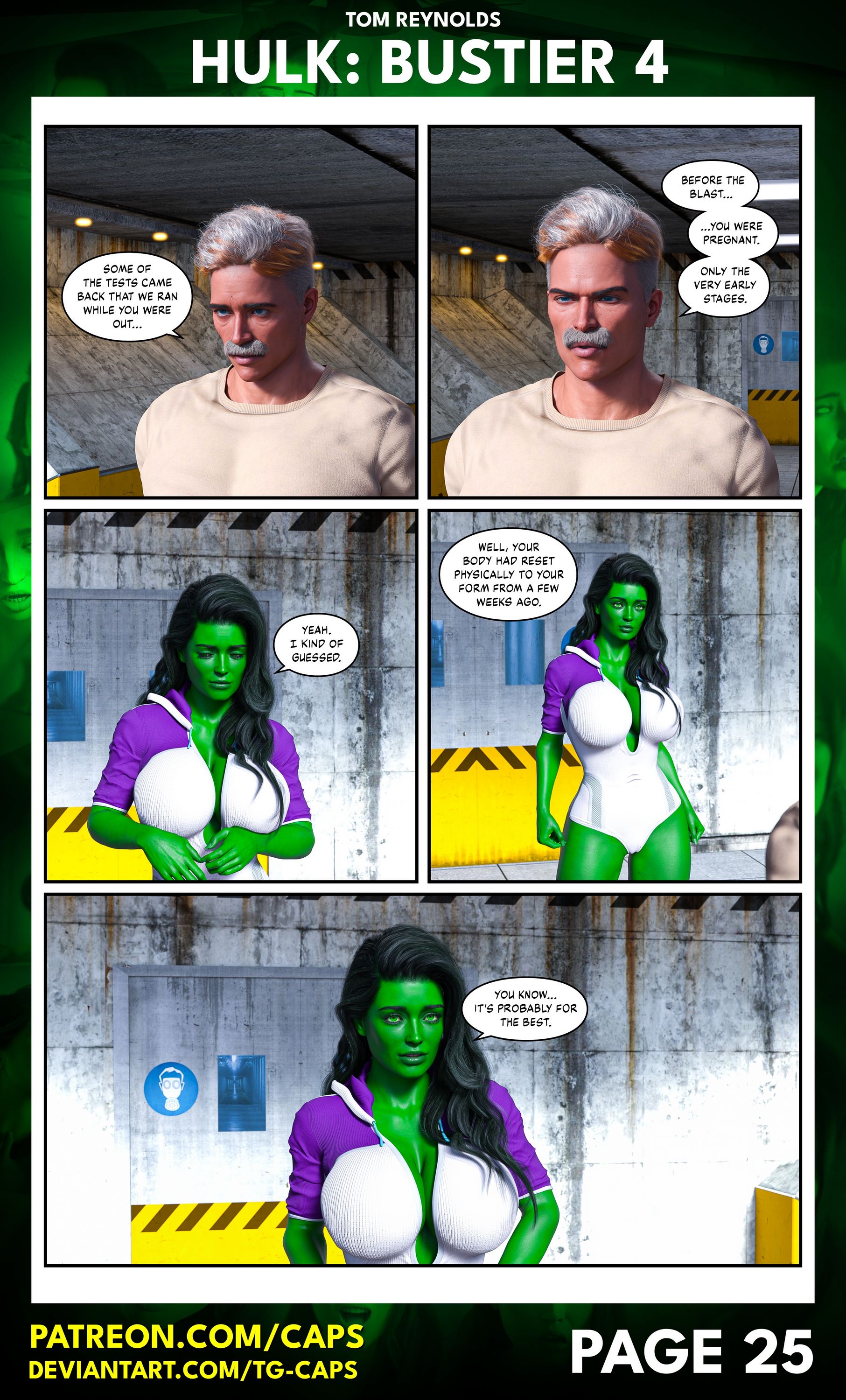 Hulk: Bustier [Tom Reynolds], Hulk: Bustier 4, page 24 of 35
