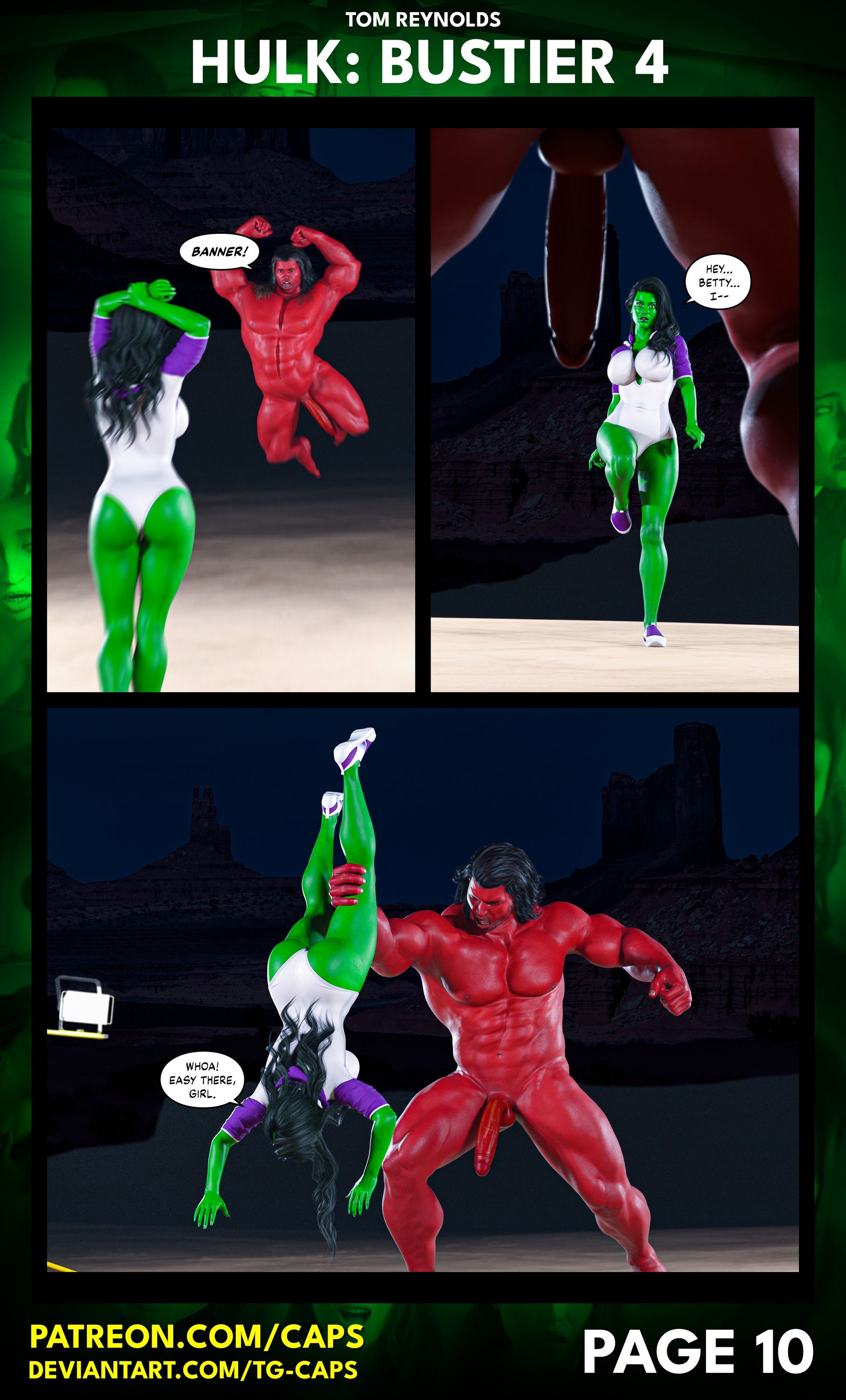 Hulk: Bustier [Tom Reynolds], Hulk: Bustier 4, page 10 of 35