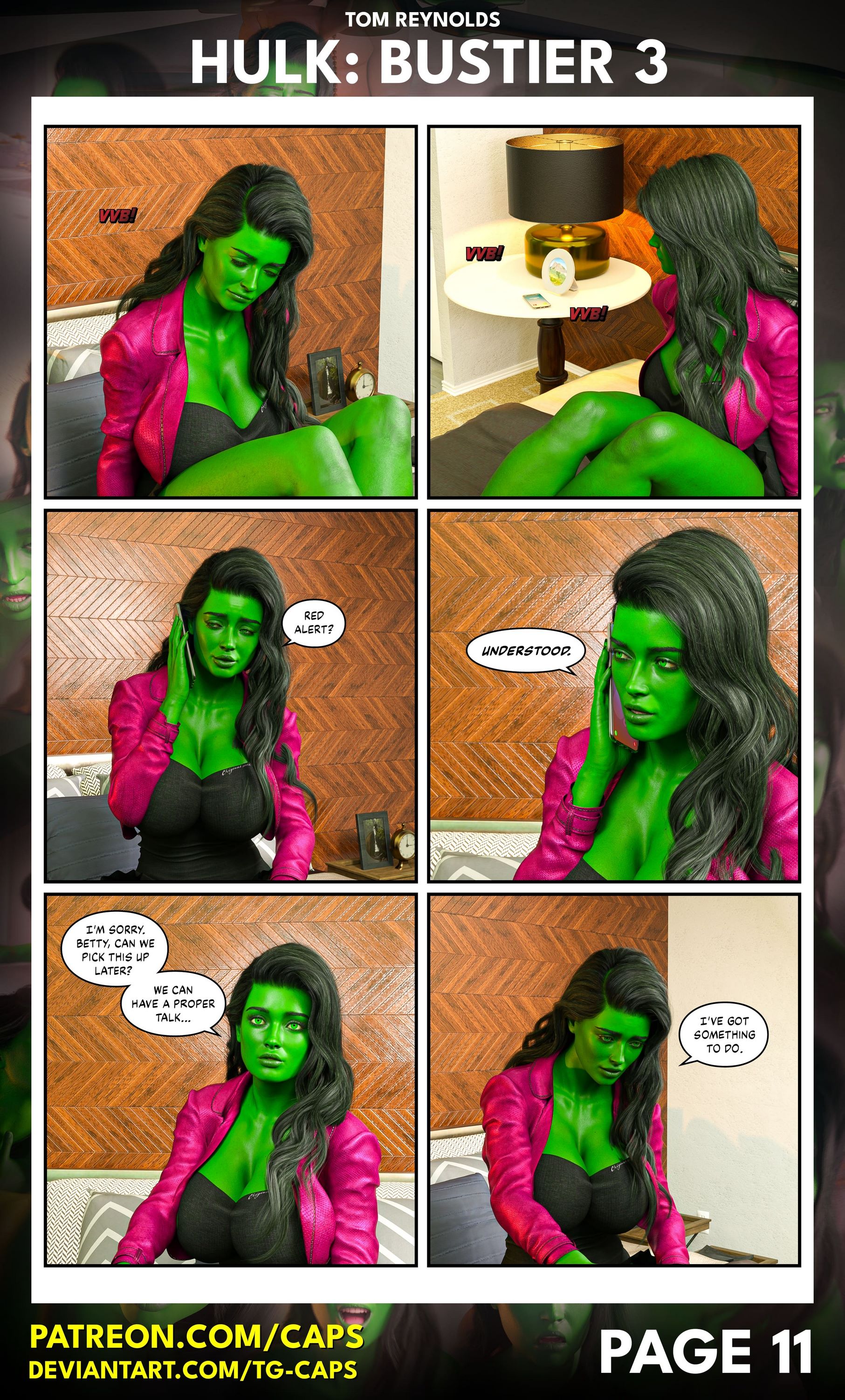 Hulk: Bustier [Tom Reynolds], Hulk: Bustier 3, page 11 of 30