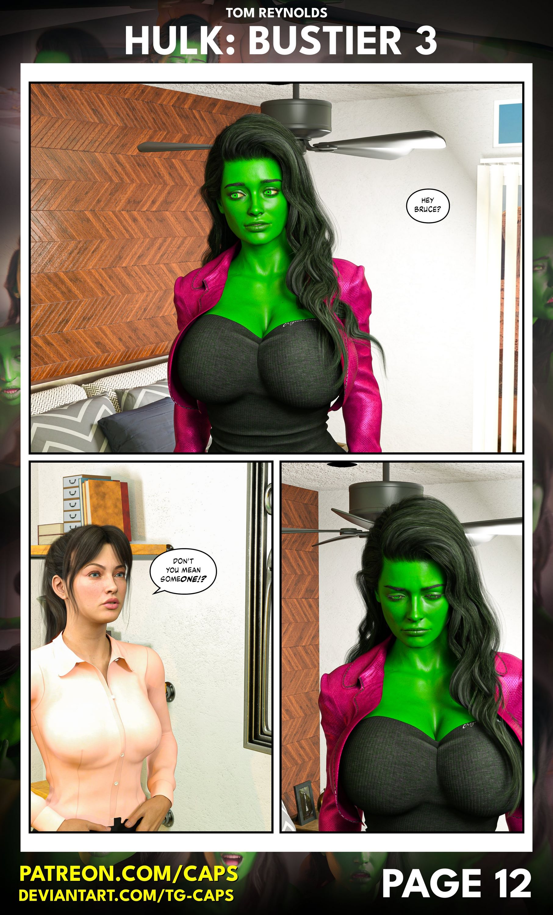 Hulk: Bustier [Tom Reynolds], Hulk: Bustier 3, page 12 of 30