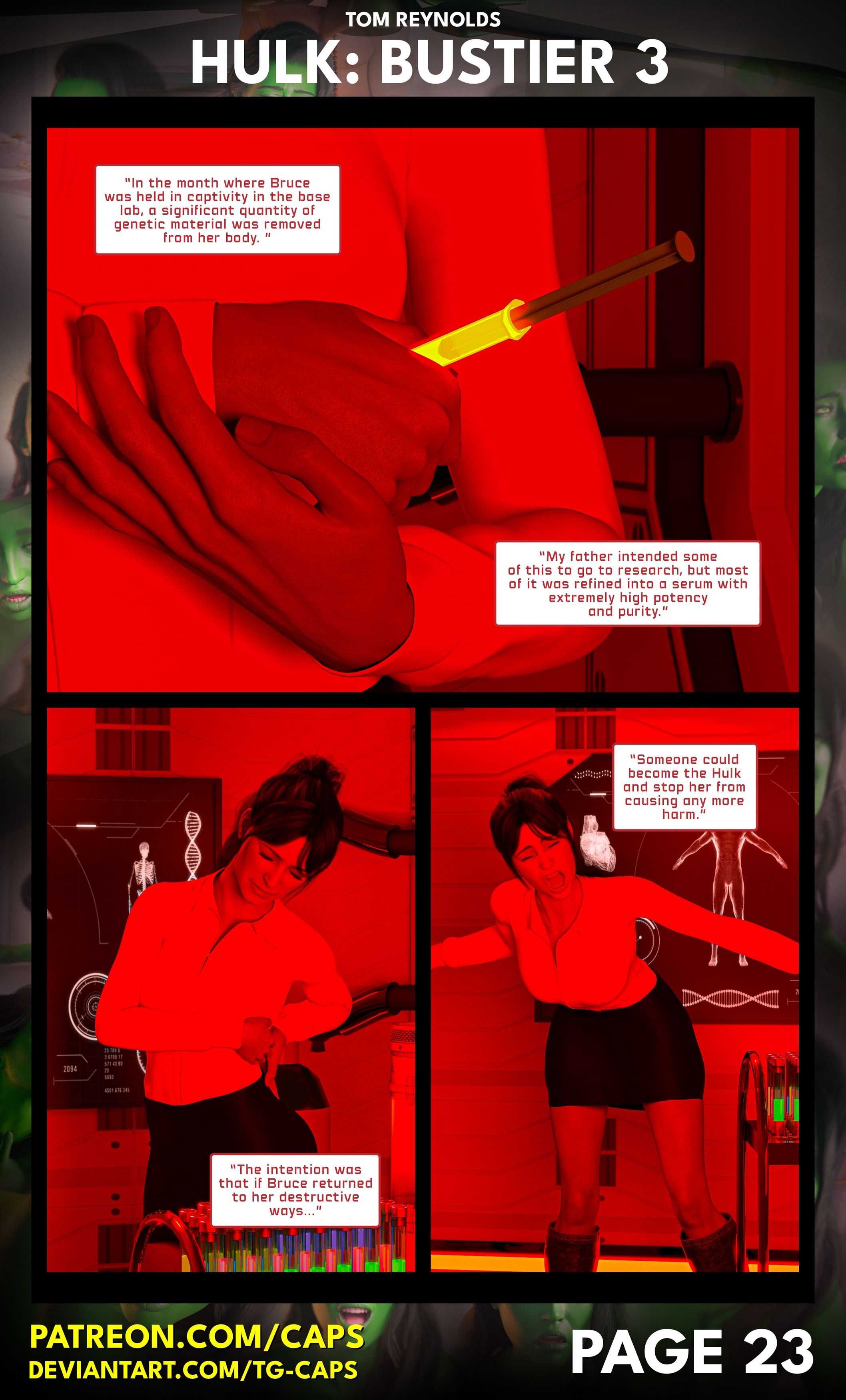 Hulk: Bustier [Tom Reynolds], Hulk: Bustier 3, page 21 of 30