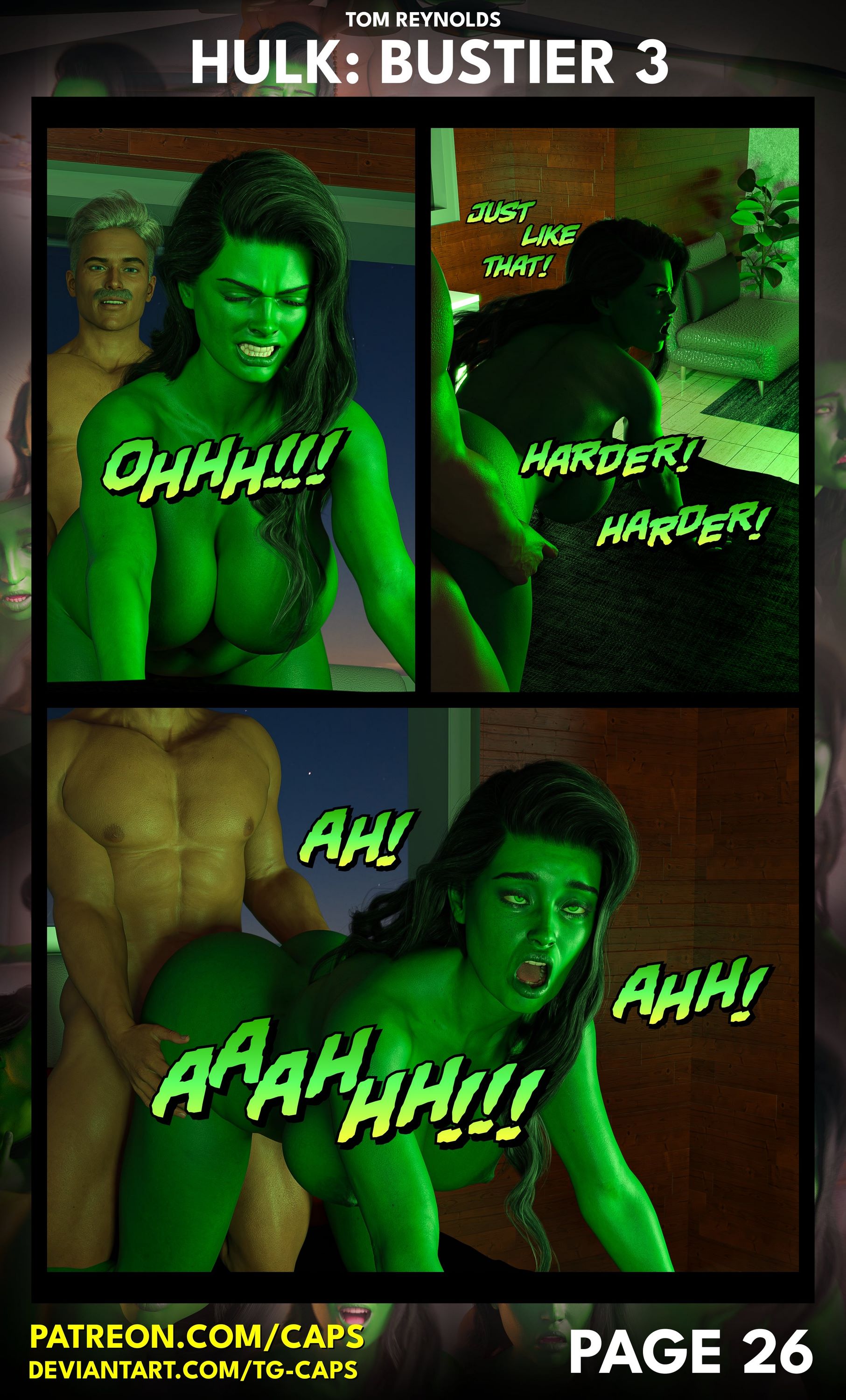 Hulk: Bustier [Tom Reynolds], Hulk: Bustier 3, page 24 of 30