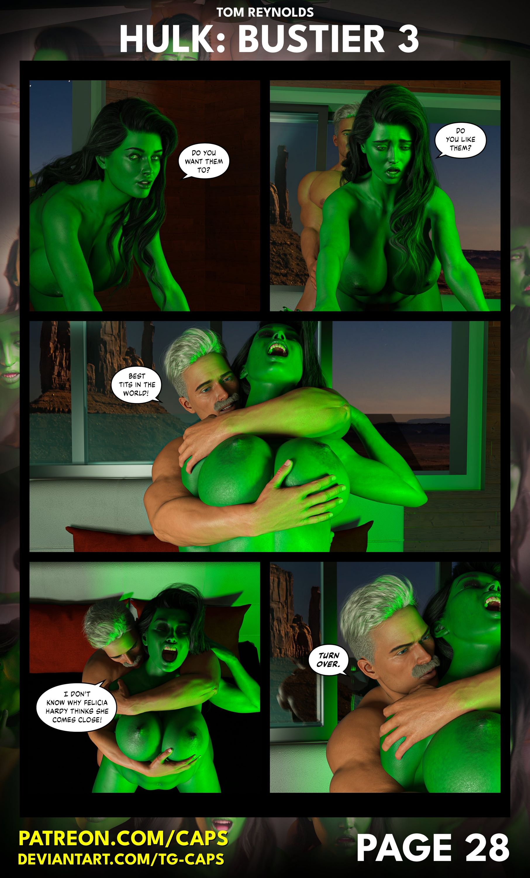 Hulk: Bustier [Tom Reynolds], Hulk: Bustier 3, page 26 of 30