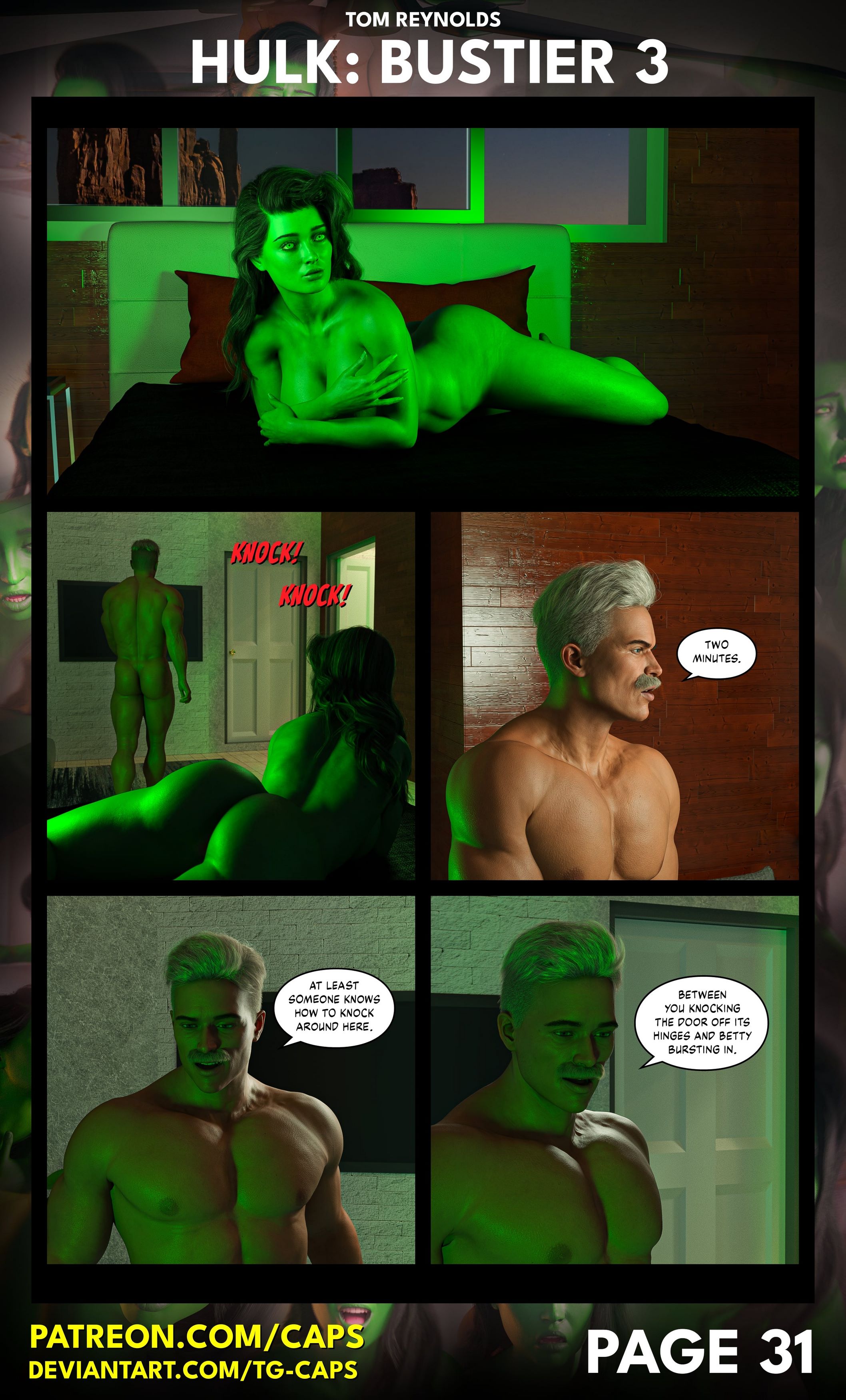 Hulk: Bustier [Tom Reynolds], Hulk: Bustier 3, page 29 of 30
