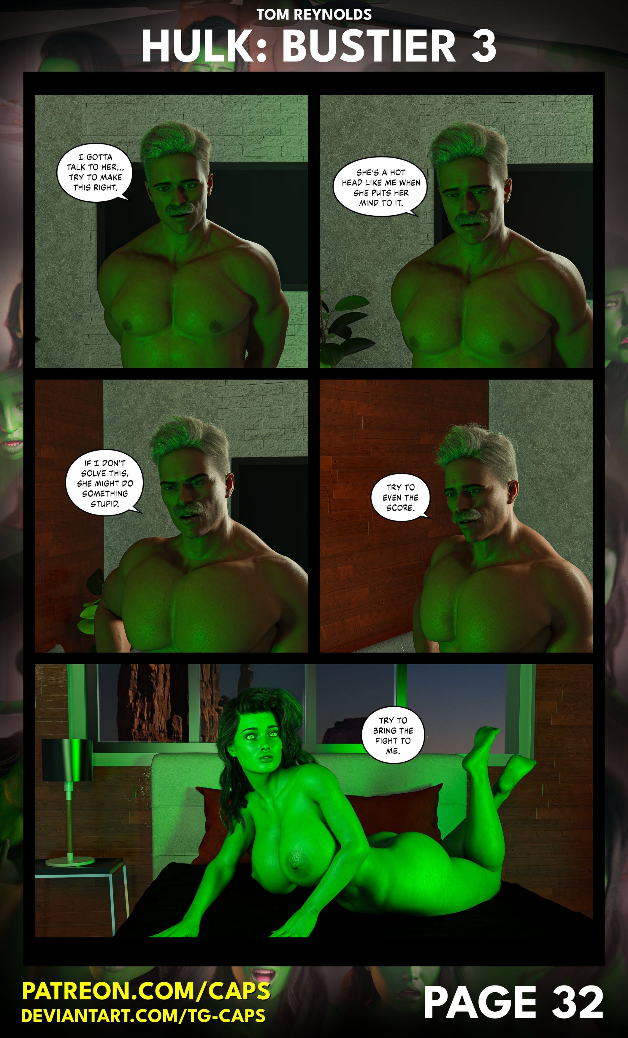 Hulk: Bustier [Tom Reynolds], Hulk: Bustier 3, page 30 of 30