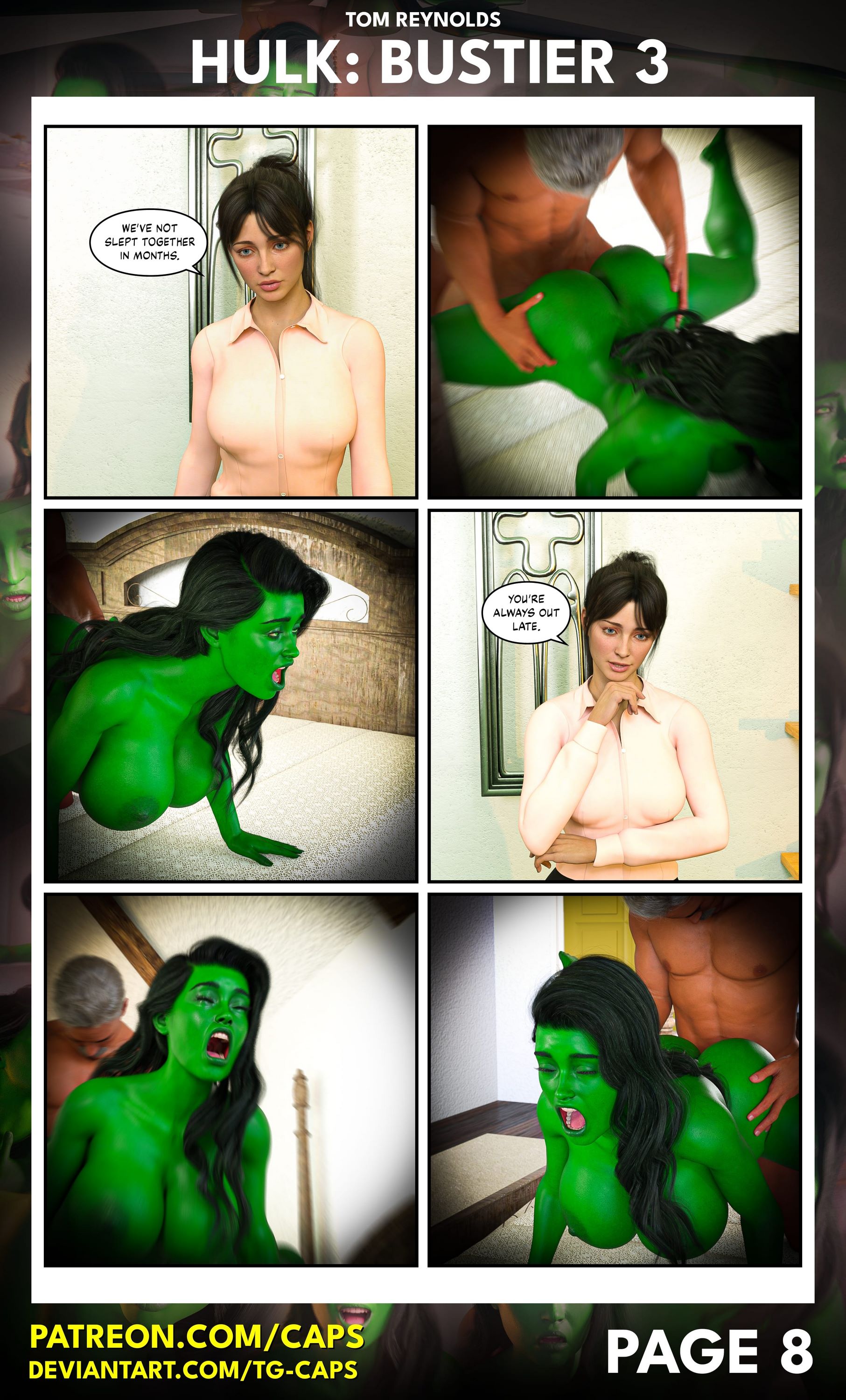 Hulk: Bustier [Tom Reynolds], Hulk: Bustier 3, page 8 of 30