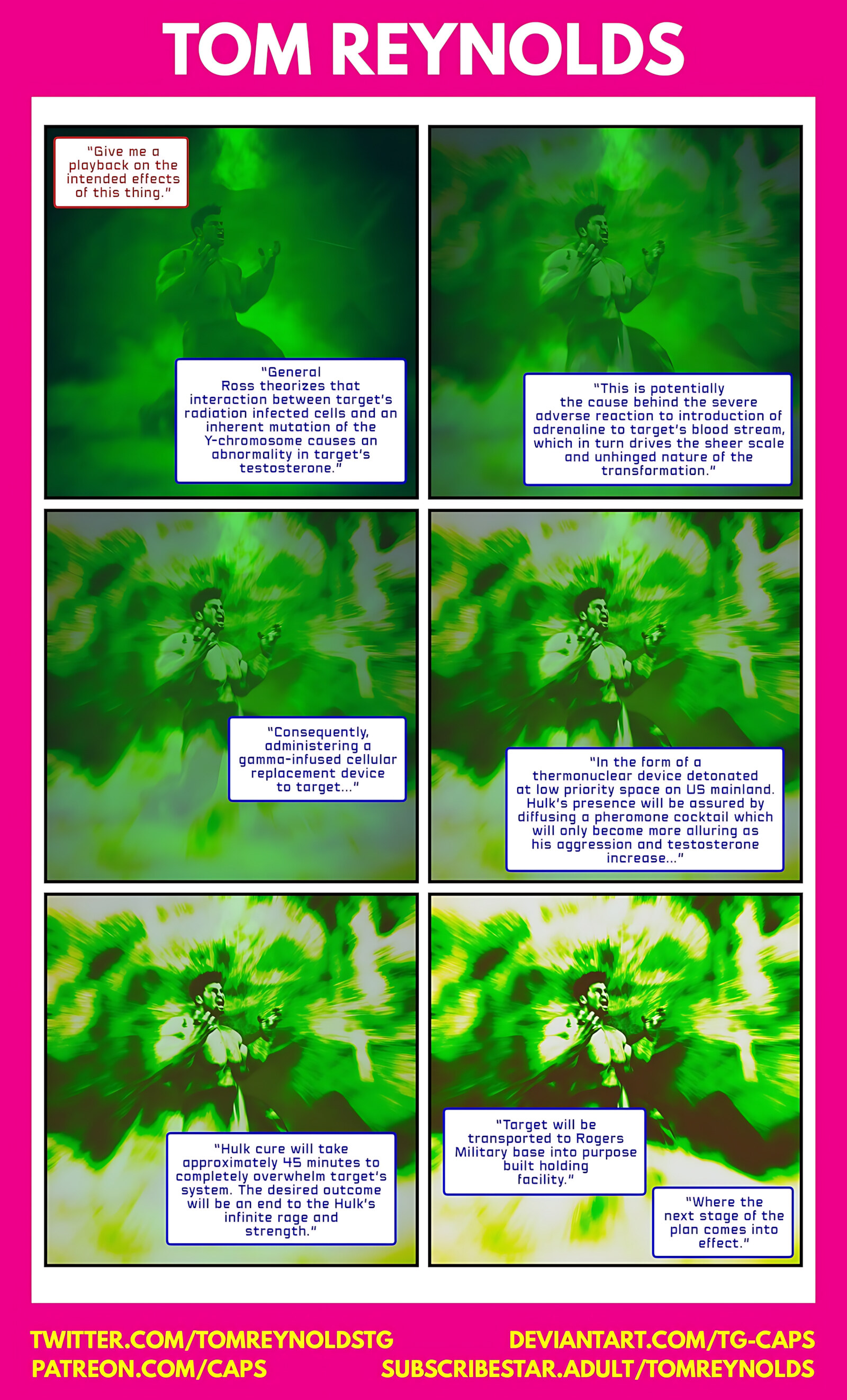 Hulk: Bustier [Tom Reynolds], Hulk: Bustier, page 4 of 41