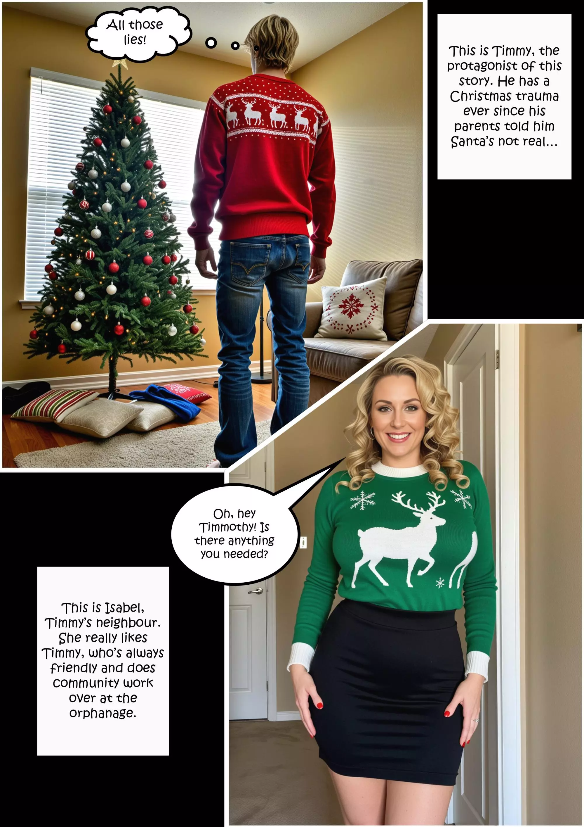 All I want for Christmas [HexxetVal], All I want for Christmas, page 2 of 9