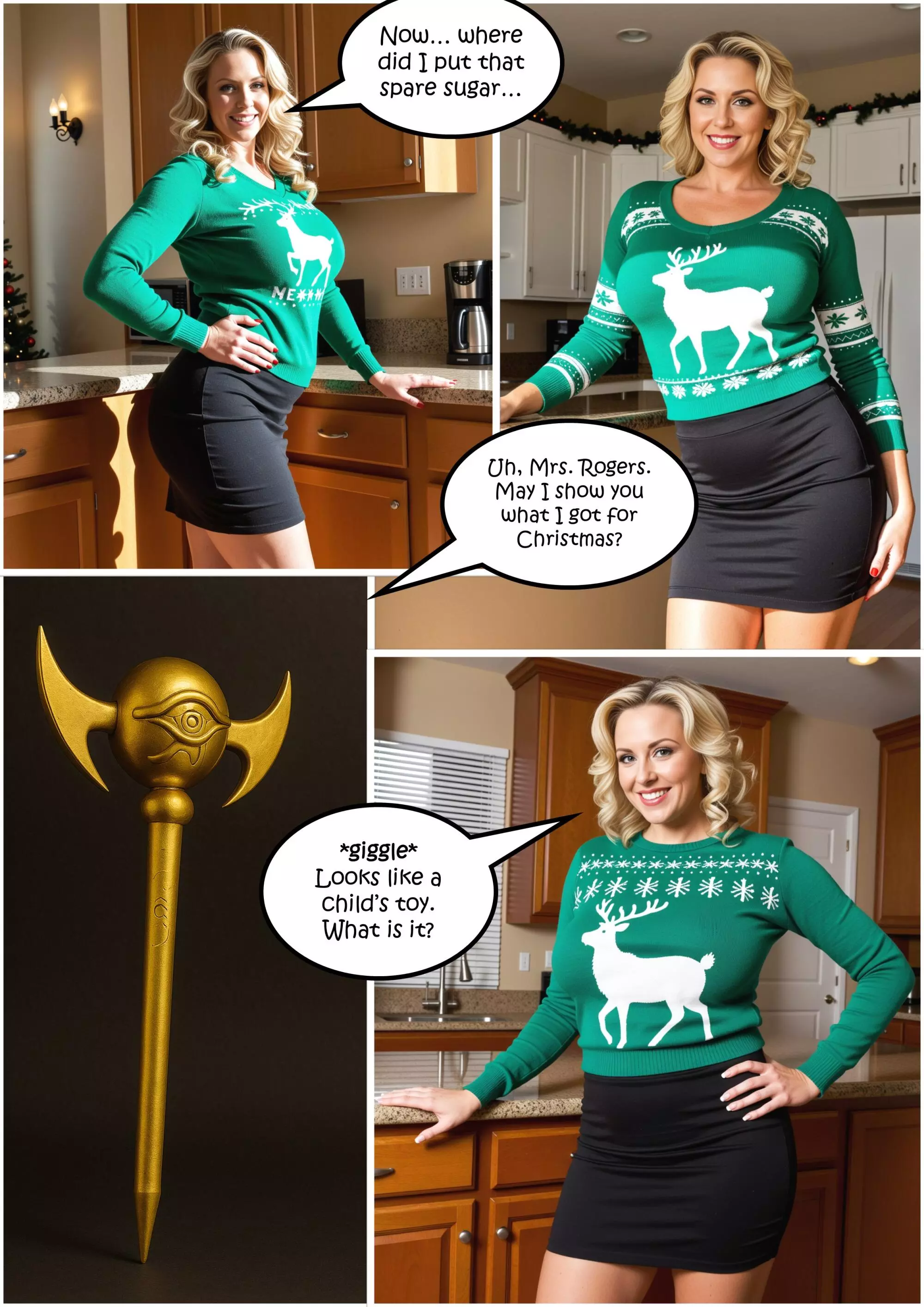 All I want for Christmas [HexxetVal], All I want for Christmas, page 5 of 9
