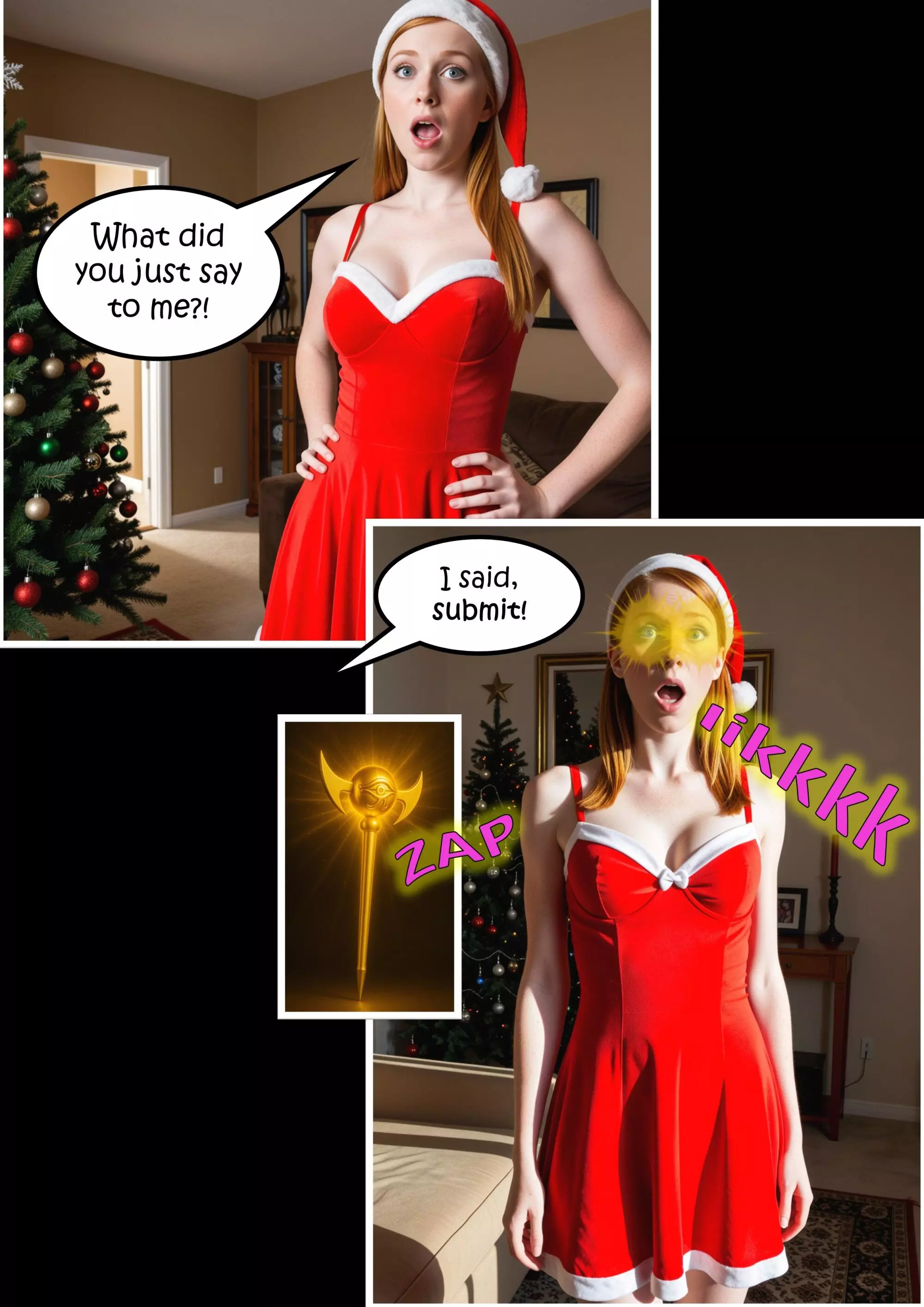All I want for Christmas [HexxetVal], All I want for Christmas, page 7 of 9