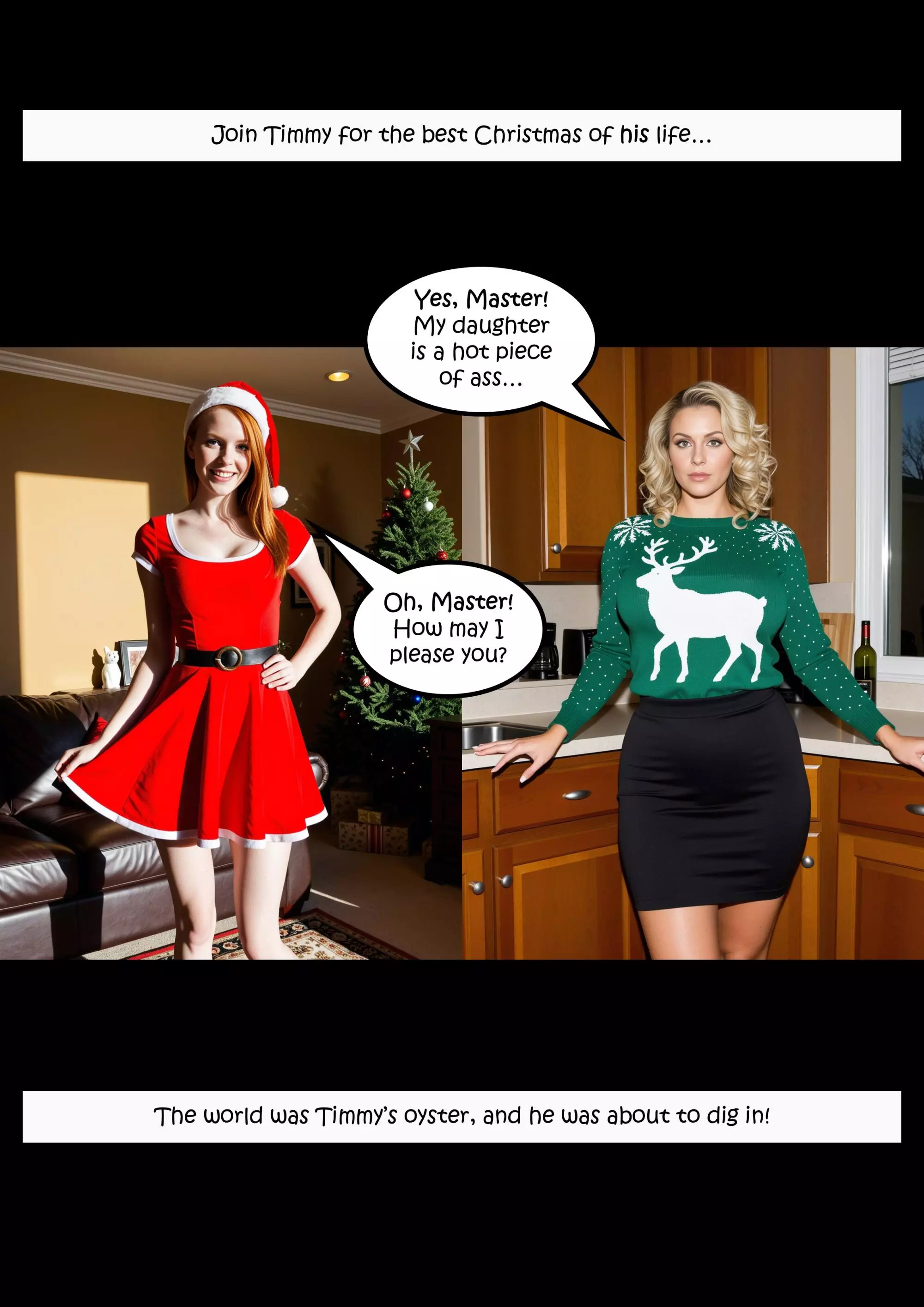 All I want for Christmas [HexxetVal], All I want for Christmas, page 8 of 9