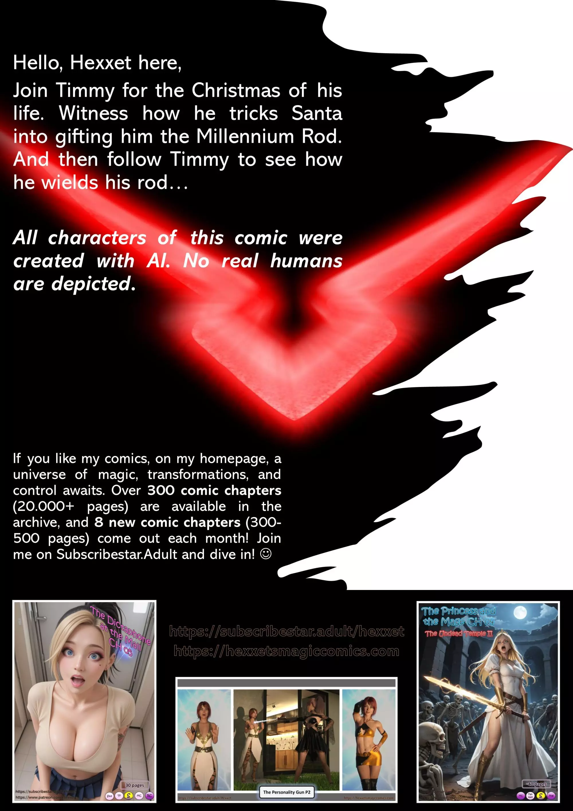 All I want for Christmas [HexxetVal], All I want for Christmas, page 9 of 9