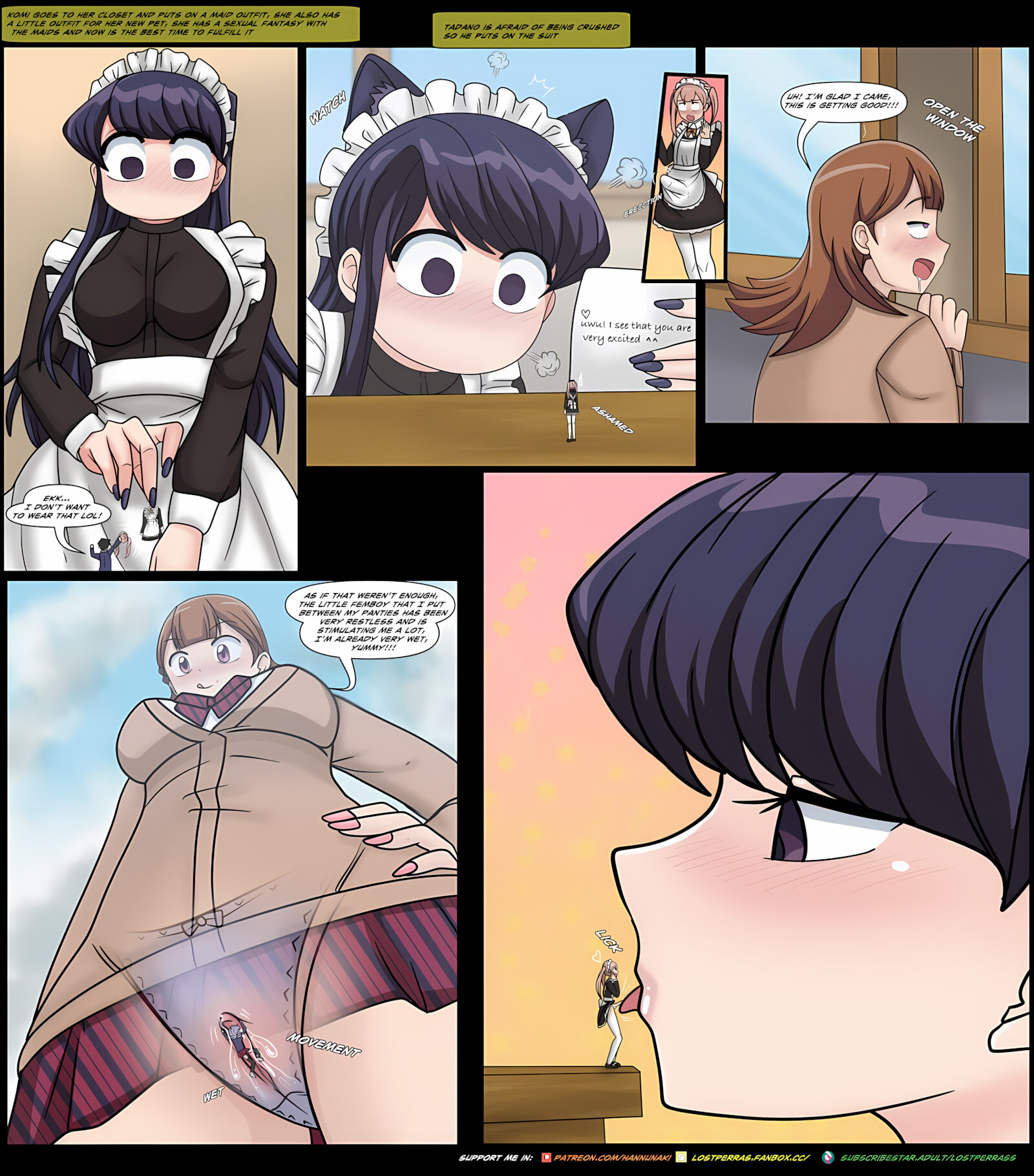 Komi’s Alternate Universe [Lostperras], Komi's Alternate Universe, page 13 of 19