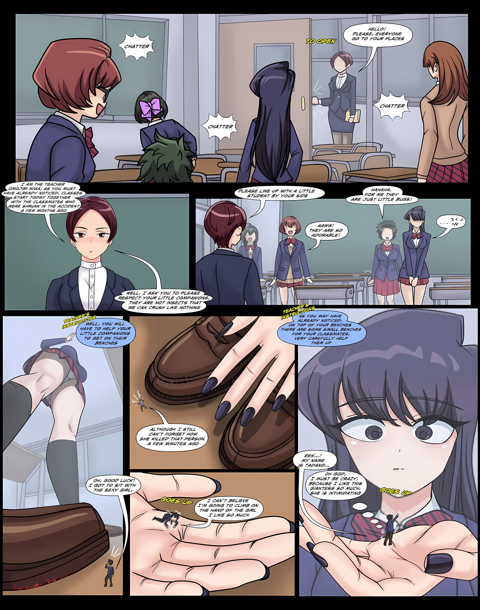 Komi’s Alternate Universe [Lostperras], Komi's Alternate Universe, page 3 of 19
