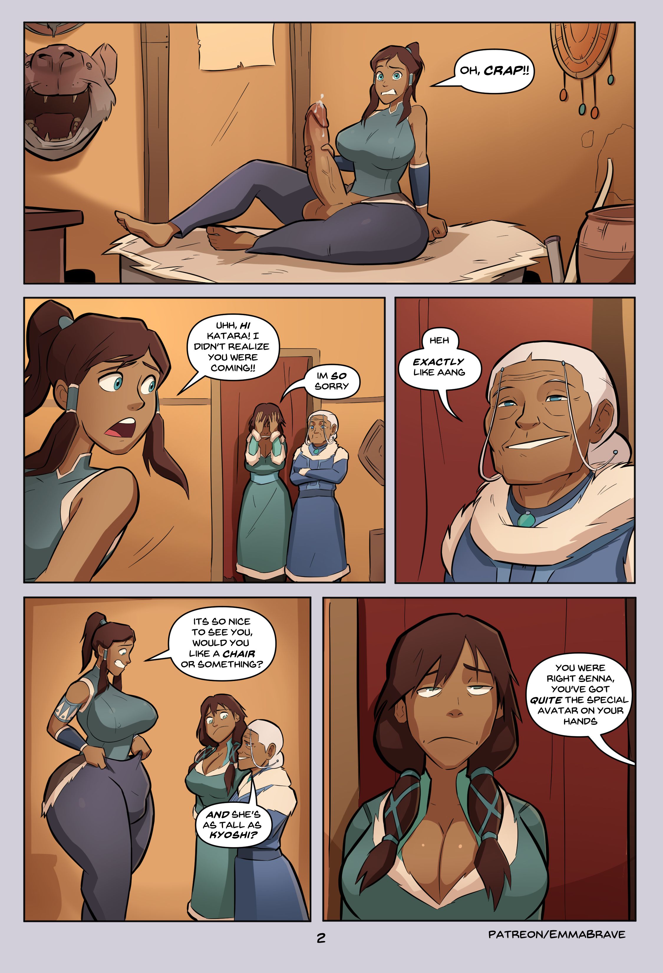 Korra: Book One [EmmaBrave], Korra: Book One, page 2 of 32