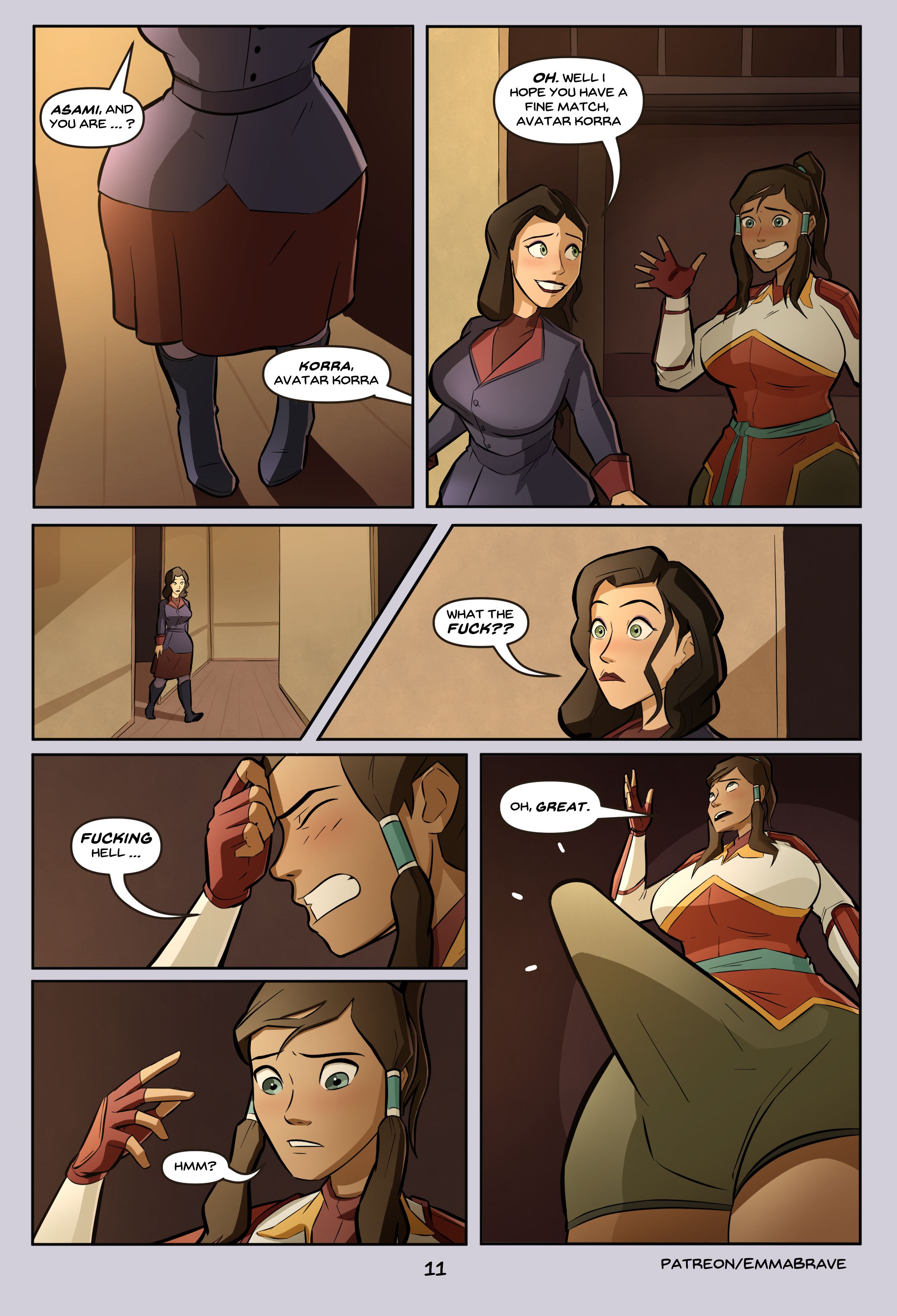 Korra: Book One [EmmaBrave], Korra: Book One, page 11 of 32