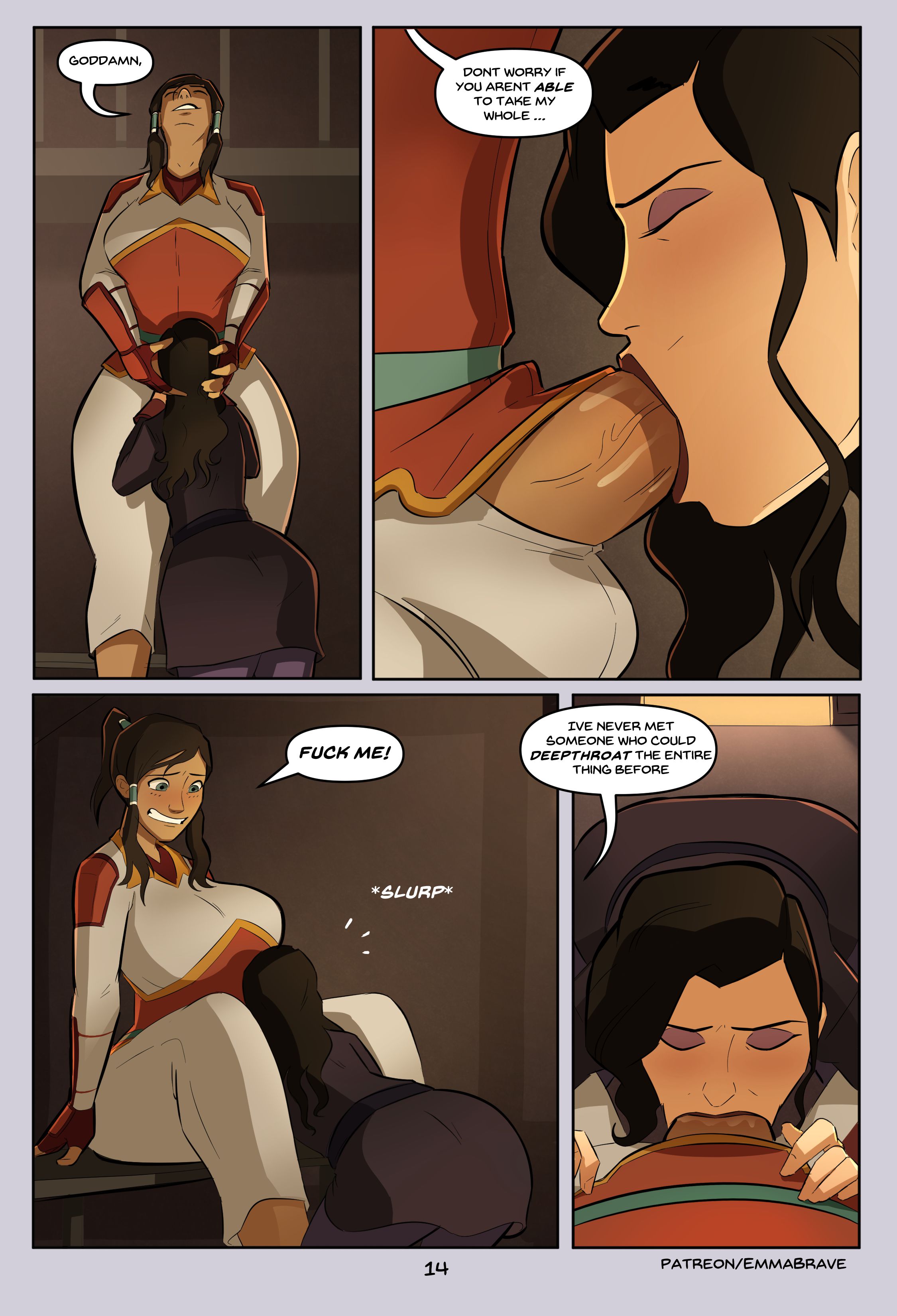 Korra: Book One [EmmaBrave], Korra: Book One, page 14 of 32