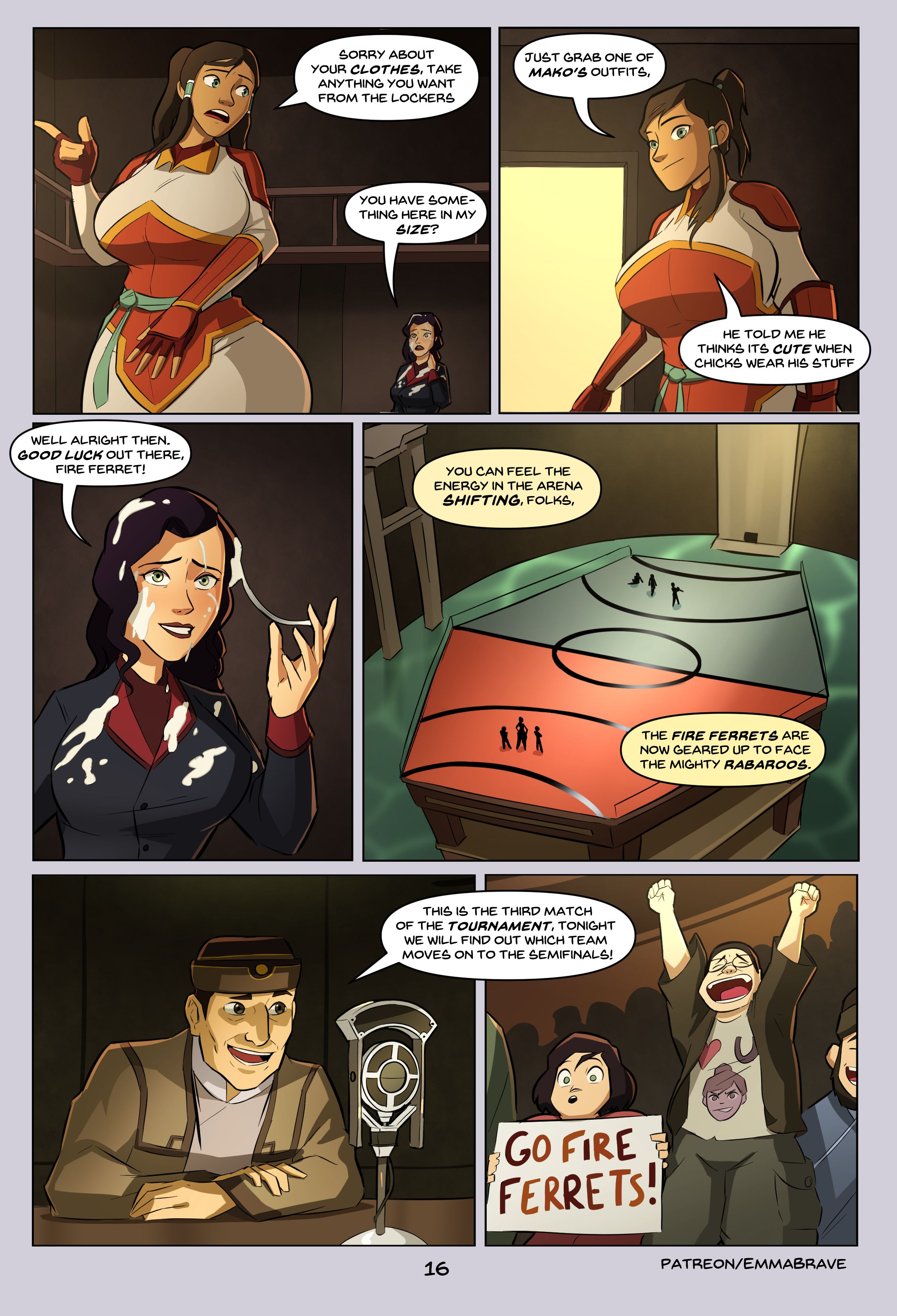 Korra: Book One [EmmaBrave], Korra: Book One, page 16 of 32