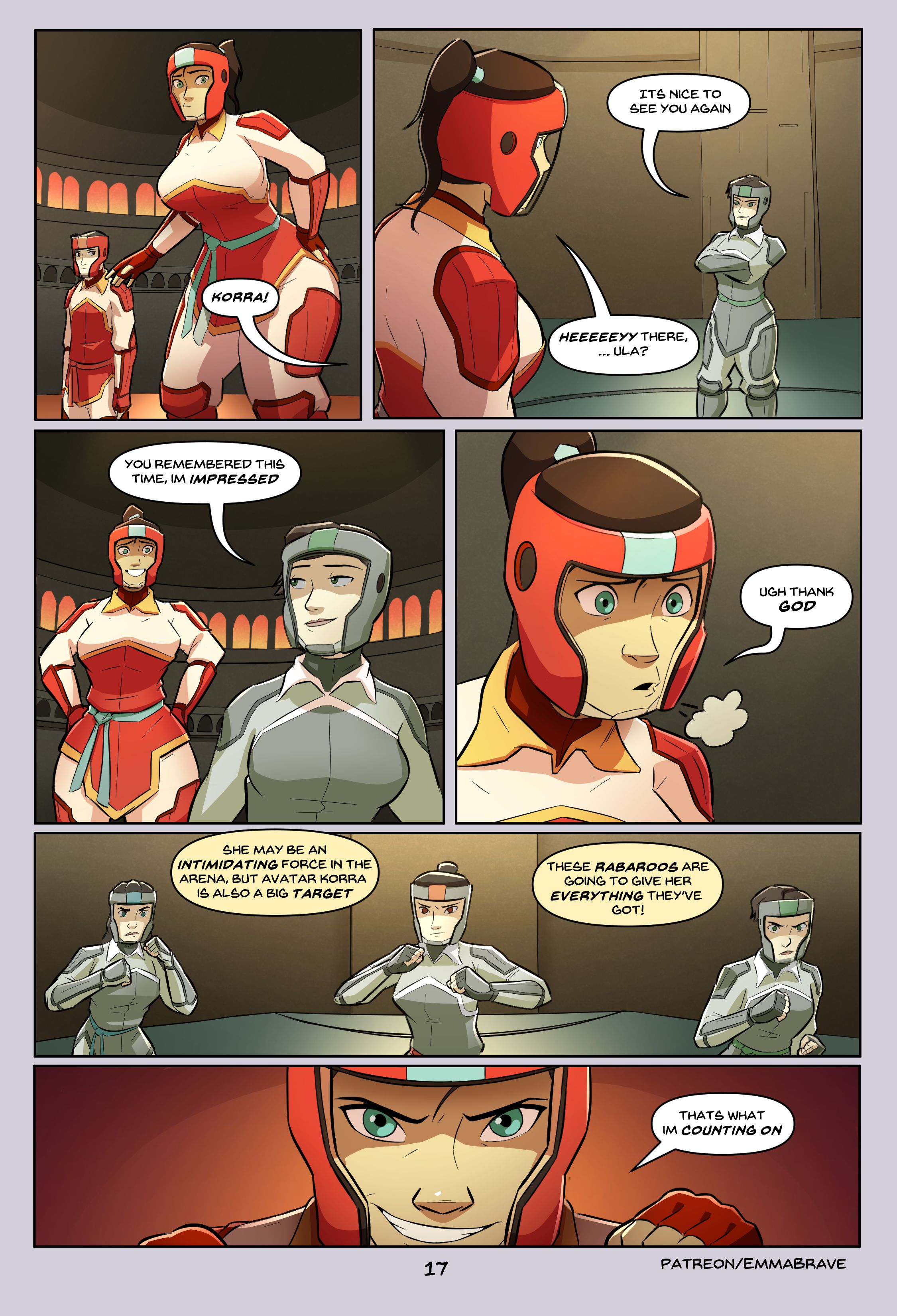 Korra: Book One [EmmaBrave], Korra: Book One, page 17 of 32