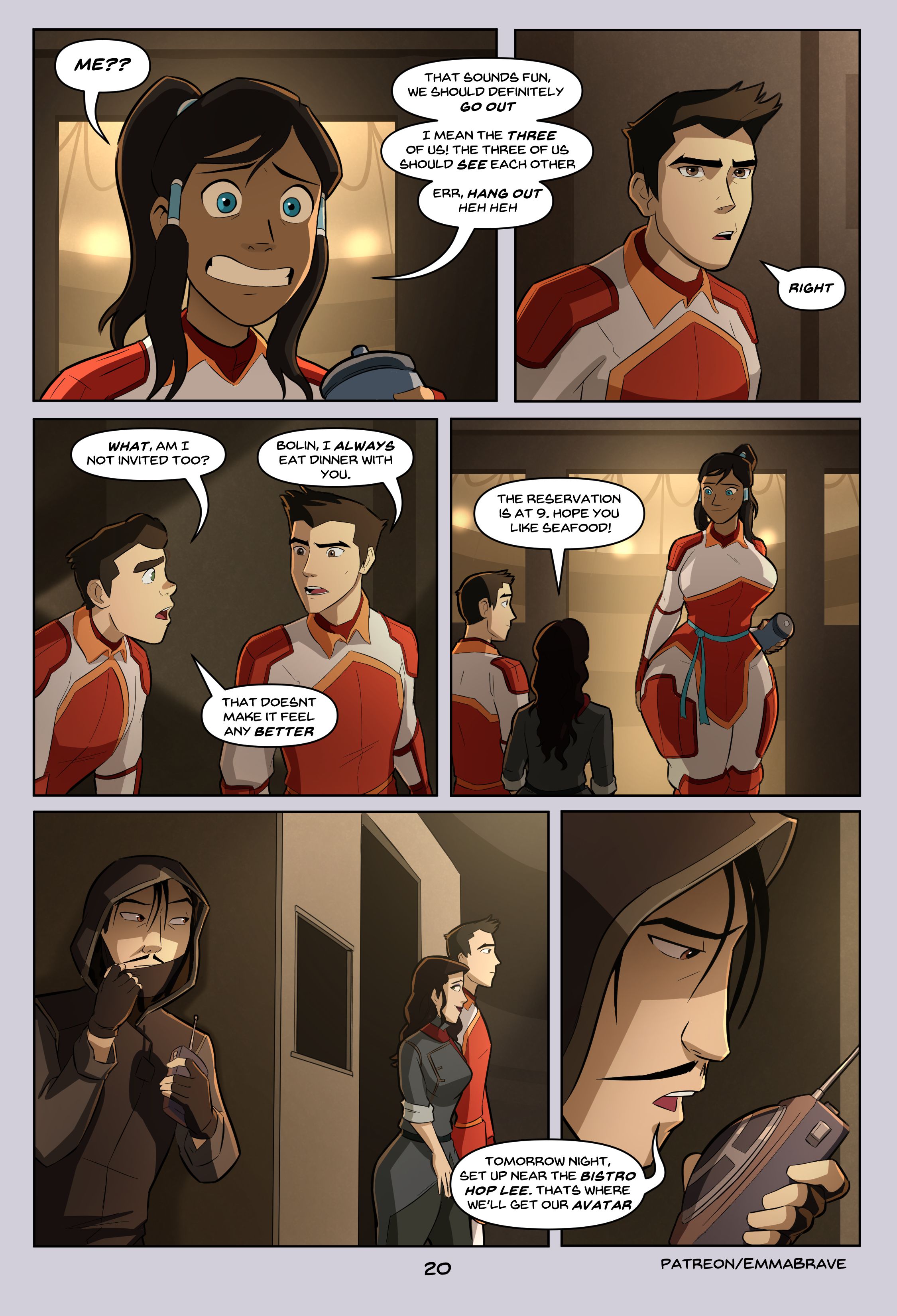Korra: Book One [EmmaBrave], Korra: Book One, page 20 of 32