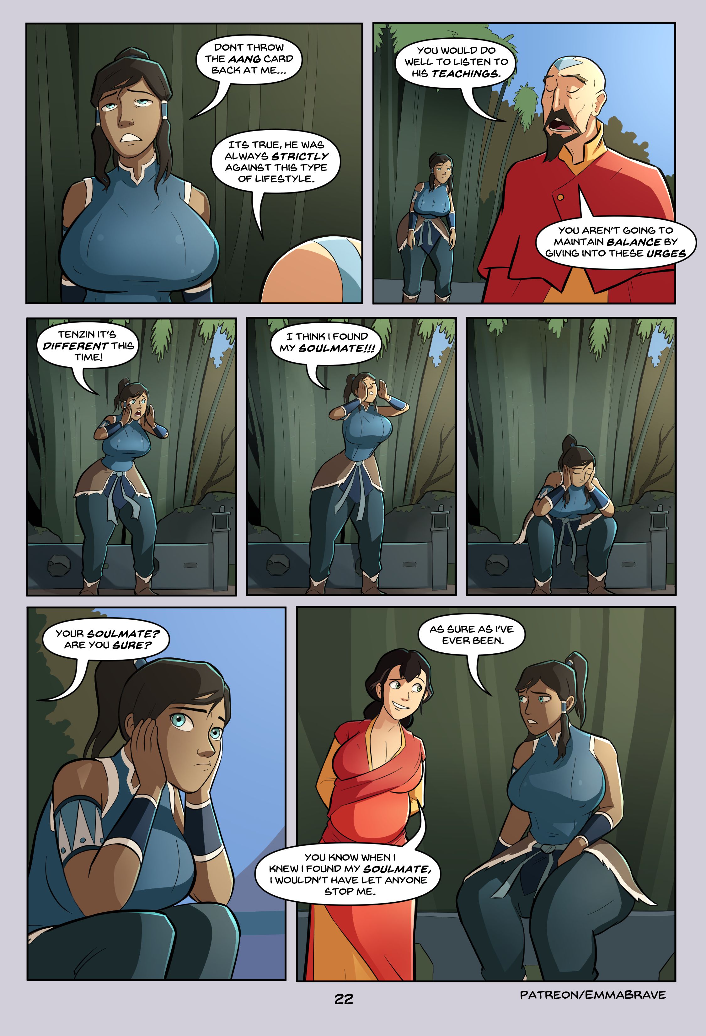 Korra: Book One [EmmaBrave], Korra: Book One, page 22 of 32