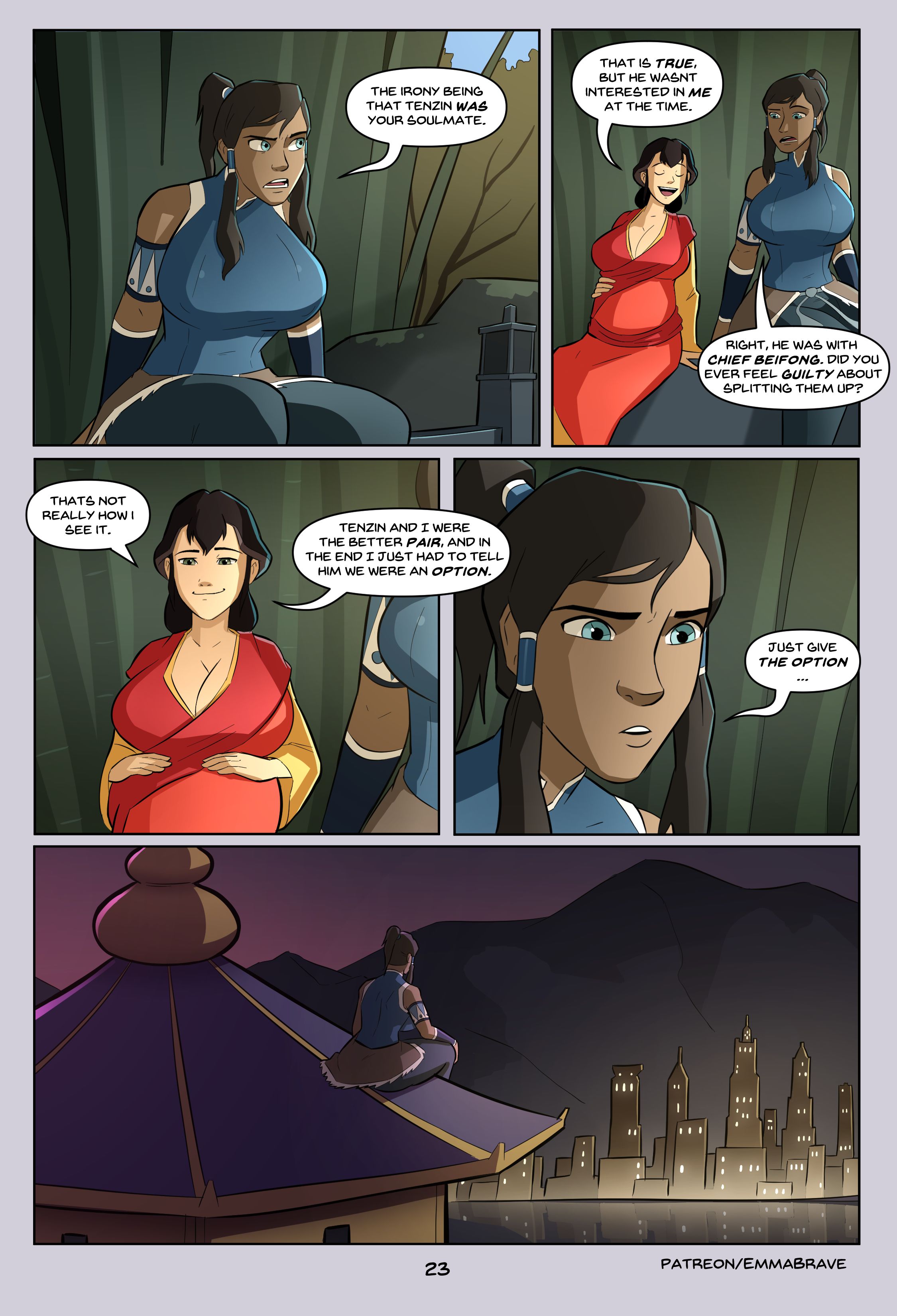 Korra: Book One [EmmaBrave], Korra: Book One, page 23 of 32