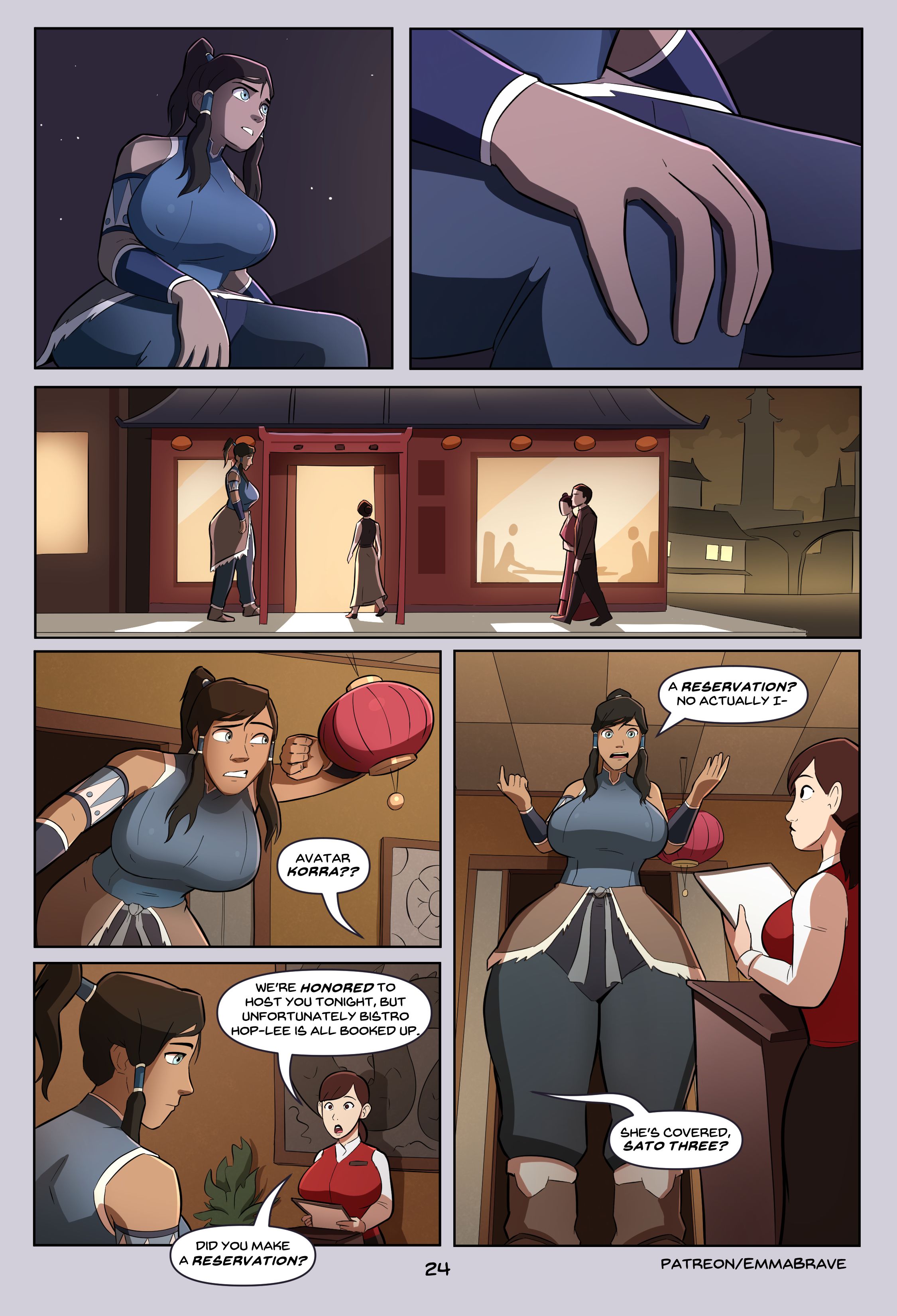 Korra: Book One [EmmaBrave], Korra: Book One, page 24 of 32