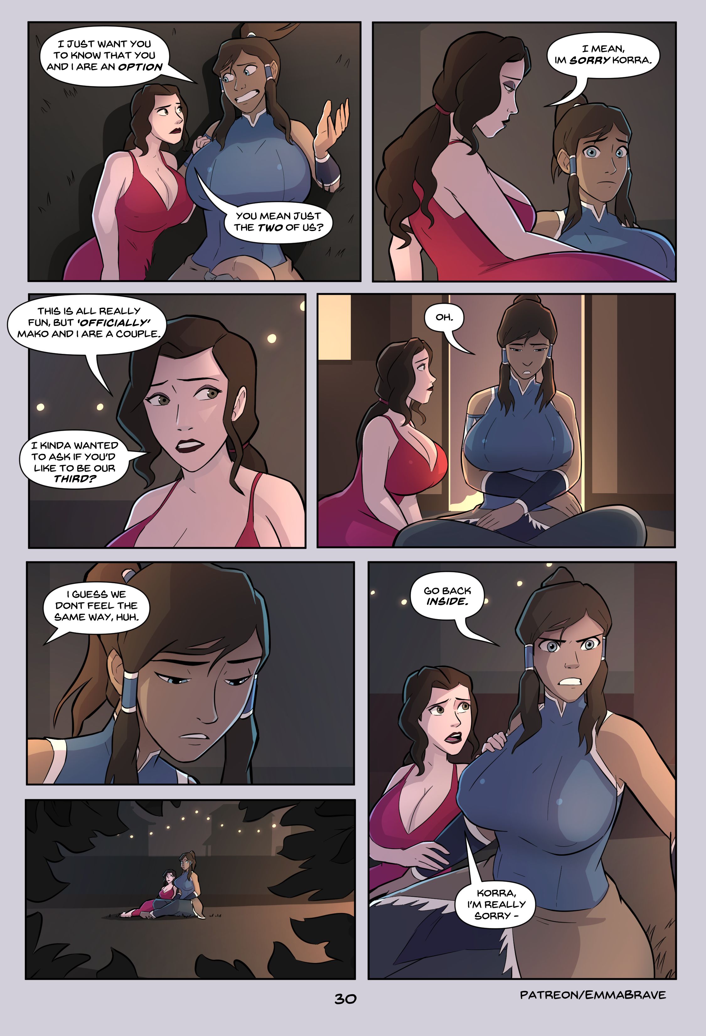 Korra: Book One [EmmaBrave], Korra: Book One, page 30 of 32