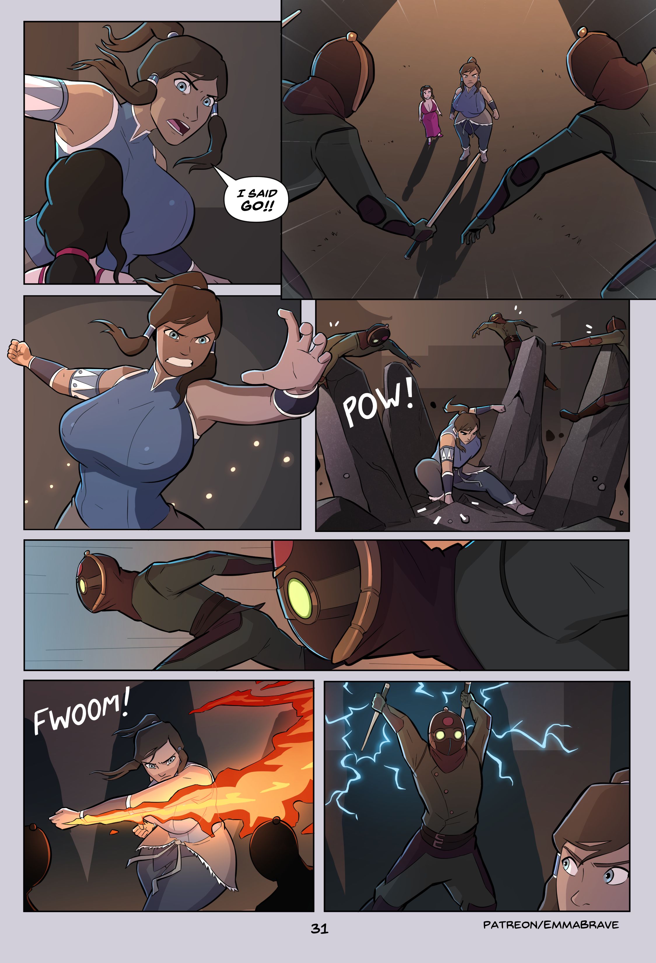 Korra: Book One [EmmaBrave], Korra: Book One, page 31 of 32