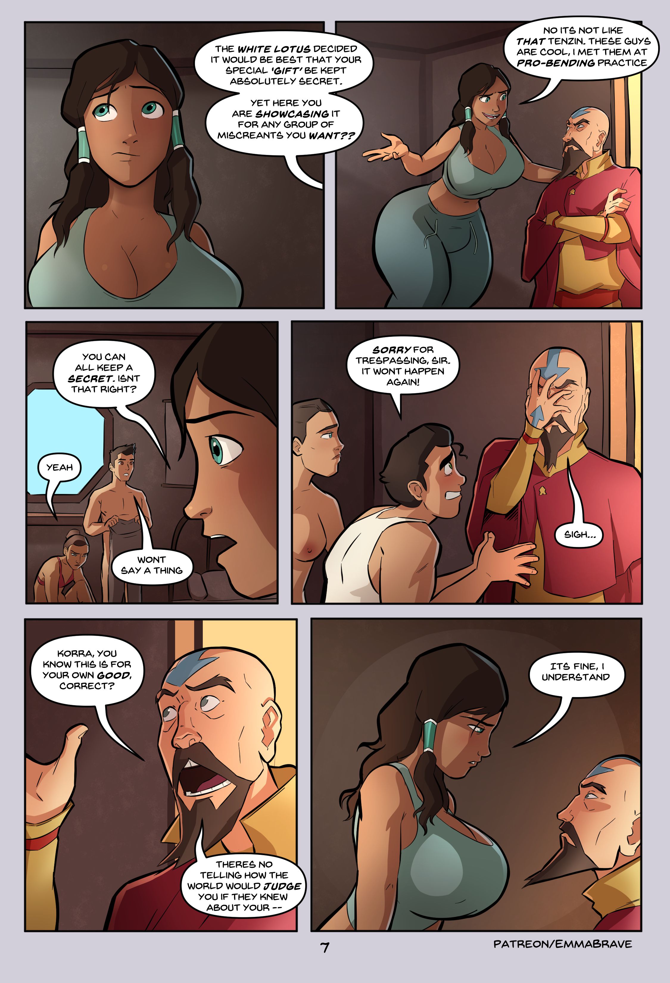 Korra: Book One [EmmaBrave], Korra: Book One, page 7 of 32