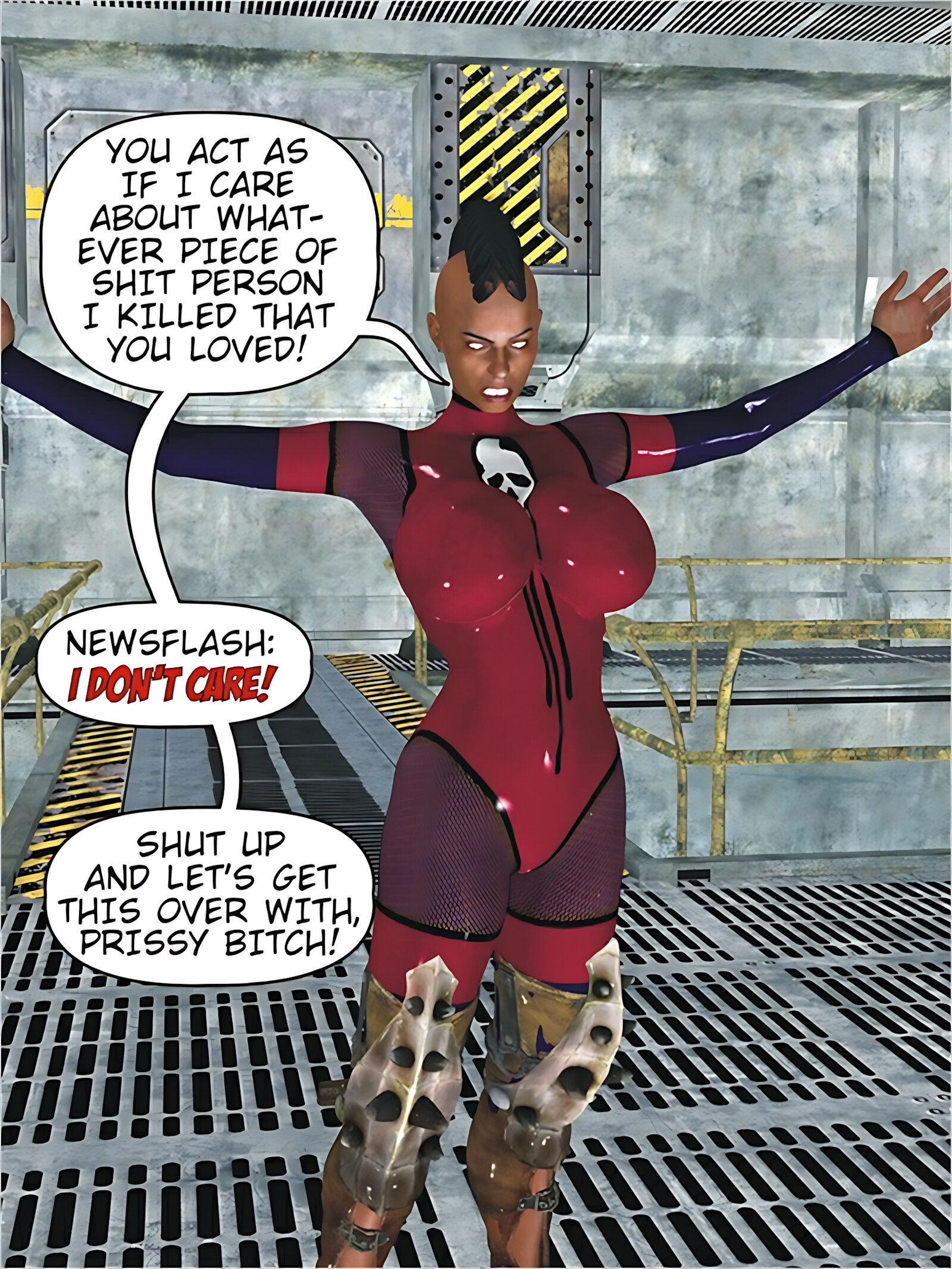 Lacy Leather [Captured Heroines], Lacy Leather, page 3 of 20