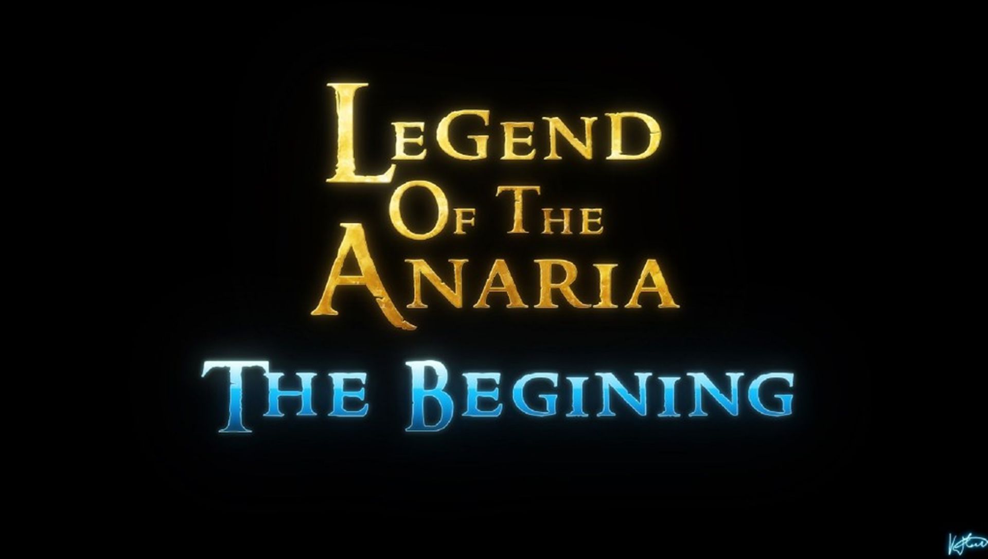 Legend Of The Anaria [Lord Kvento], 1 . Legend Of The Anaria - The Beginning, page 1 of 75