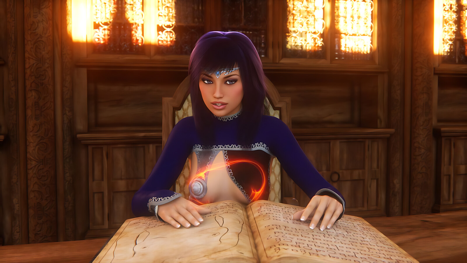 Lustful Sorceress [Lord Kvento], Lustful Sorceress 1, page 18 of 106