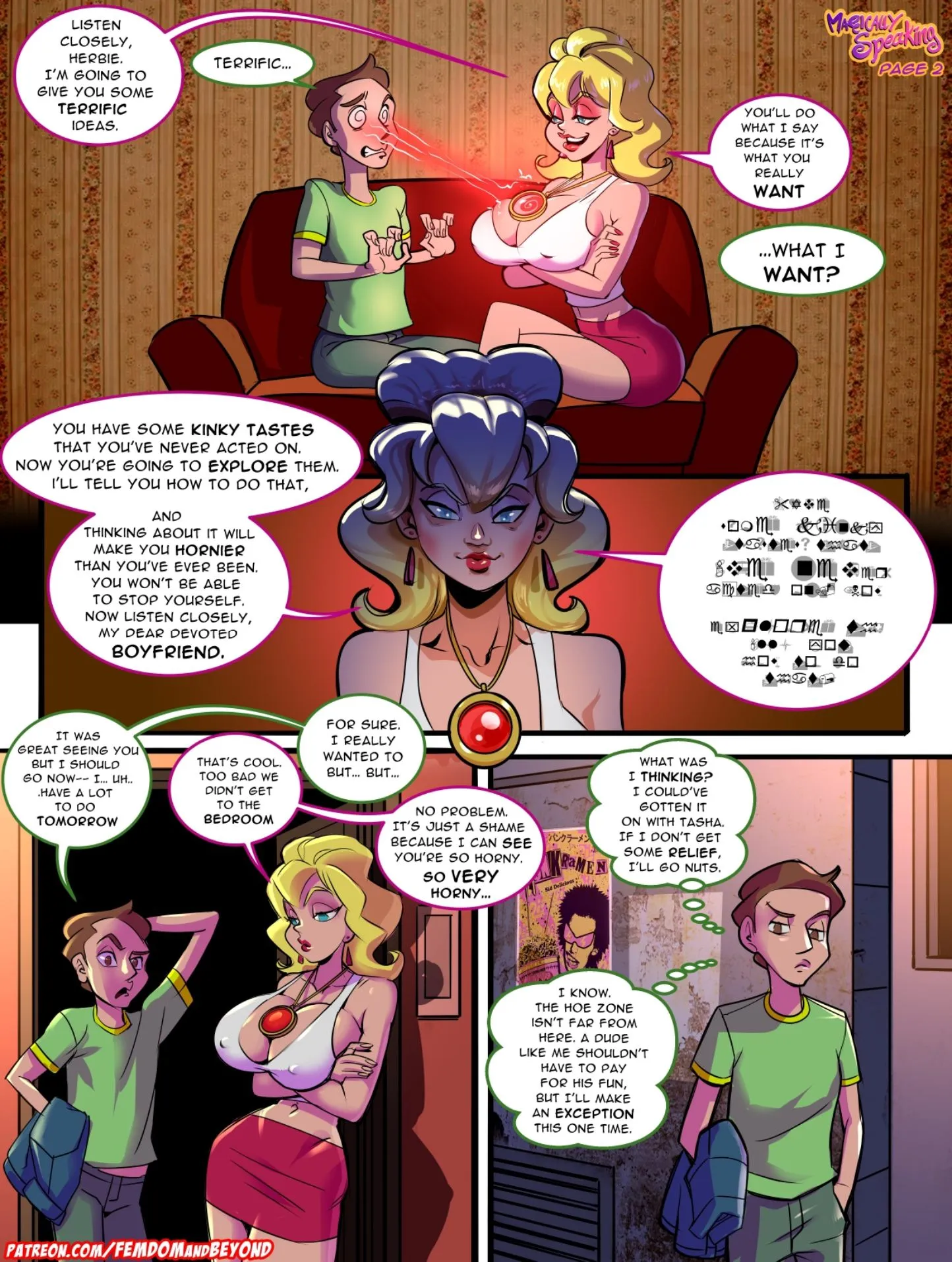 Magically Speaking [Throne], 1. Magically Speaking - Chpater 1, page 3 of 10