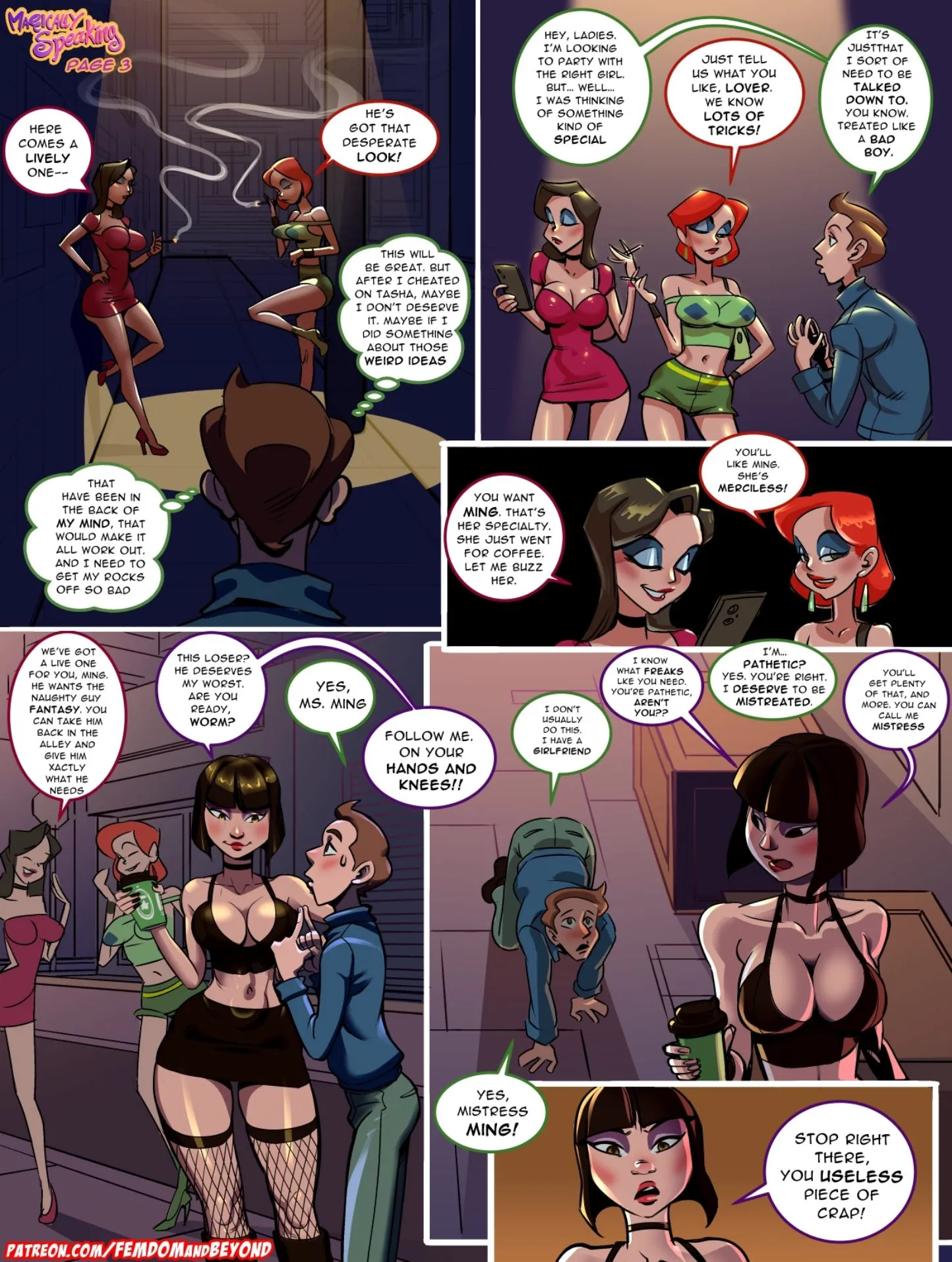 Magically Speaking [Throne], 1. Magically Speaking - Chpater 1, page 4 of 10