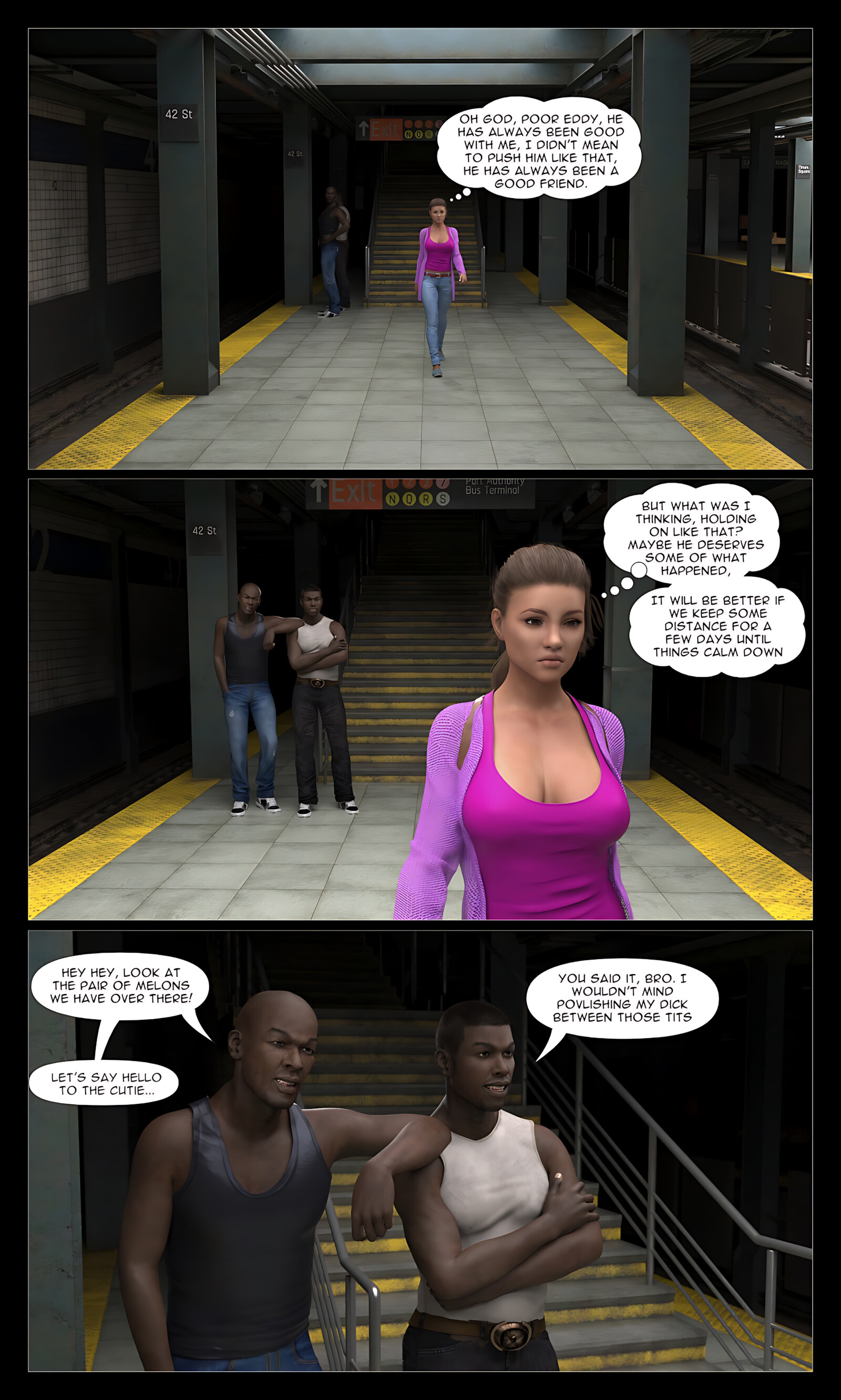 Martha’s Tragedy – A Rough Girl Destiny [Rrapes], Martha's Tragedy - A Rough Girl Destiny, page 18 of 53