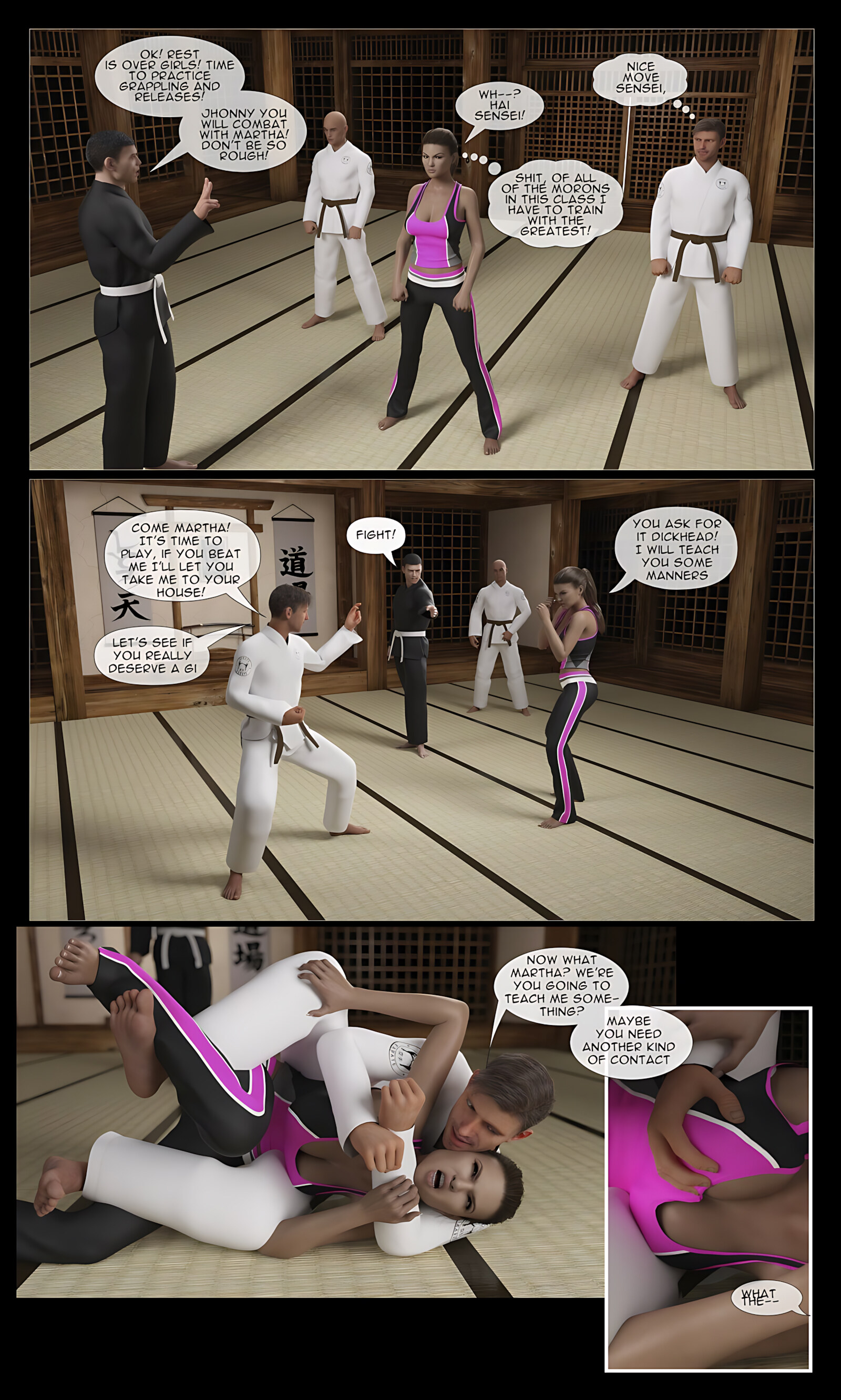 Martha’s Tragedy – A Rough Girl Destiny [Rrapes], Martha's Tragedy - A Rough Girl Destiny, page 4 of 53