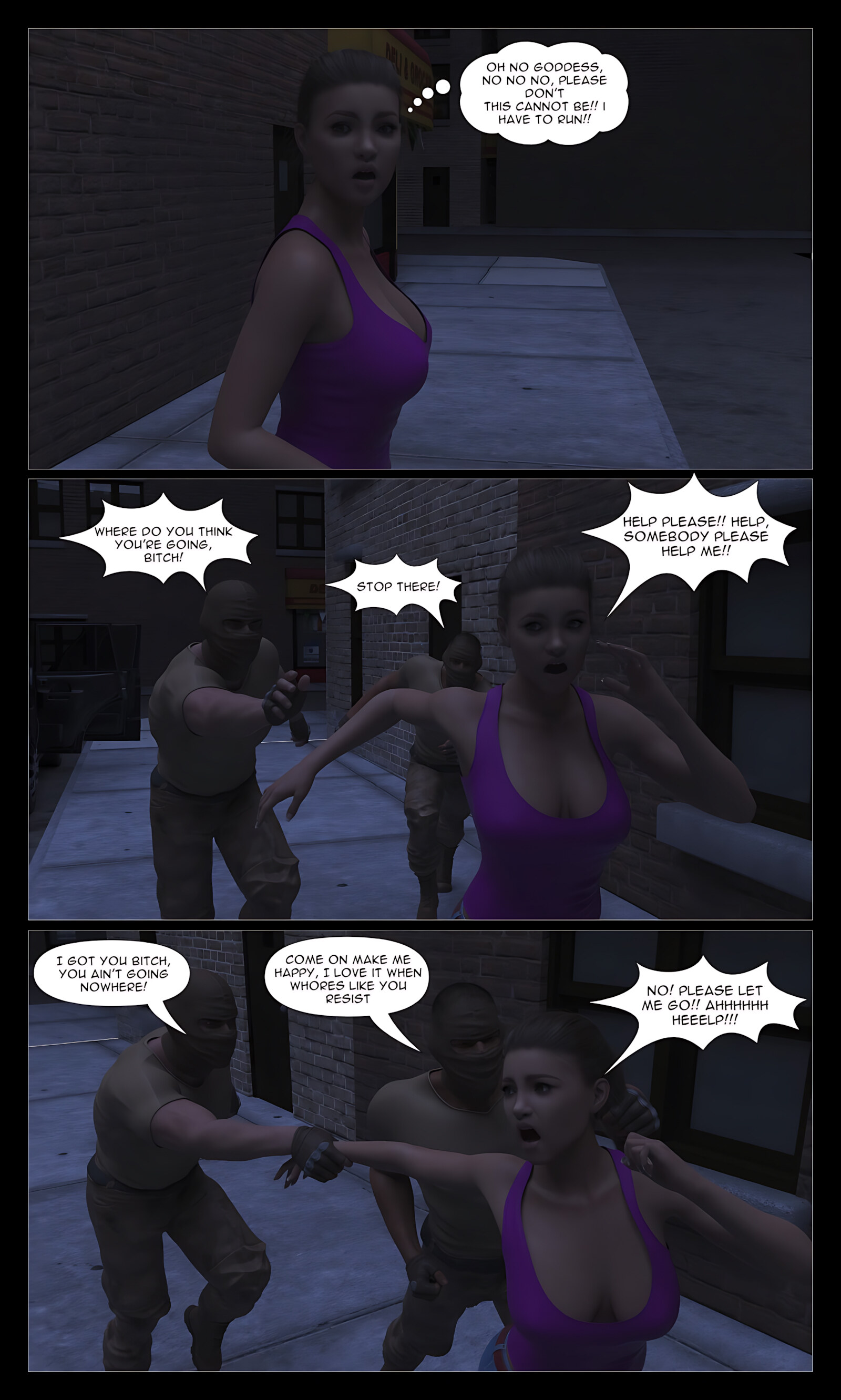 Martha’s Tragedy – A Rough Girl Destiny [Rrapes], Martha's Tragedy - A Rough Girl Destiny, page 34 of 53