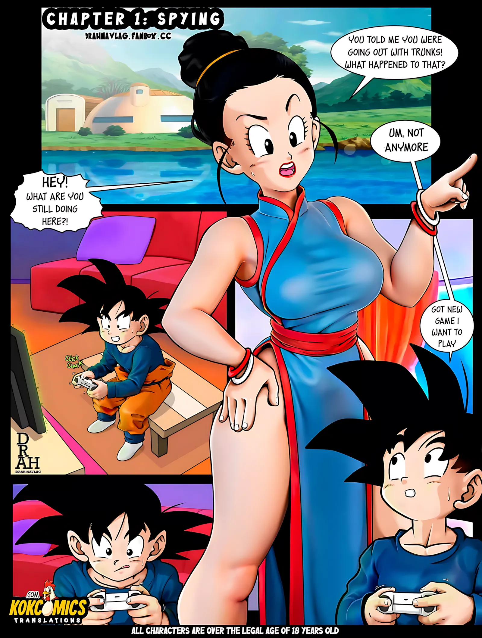 Mega Milk (Dragon Ball), 1. Mega Milk (Dragon Ball) [Drah Navlag], page 2 of 17