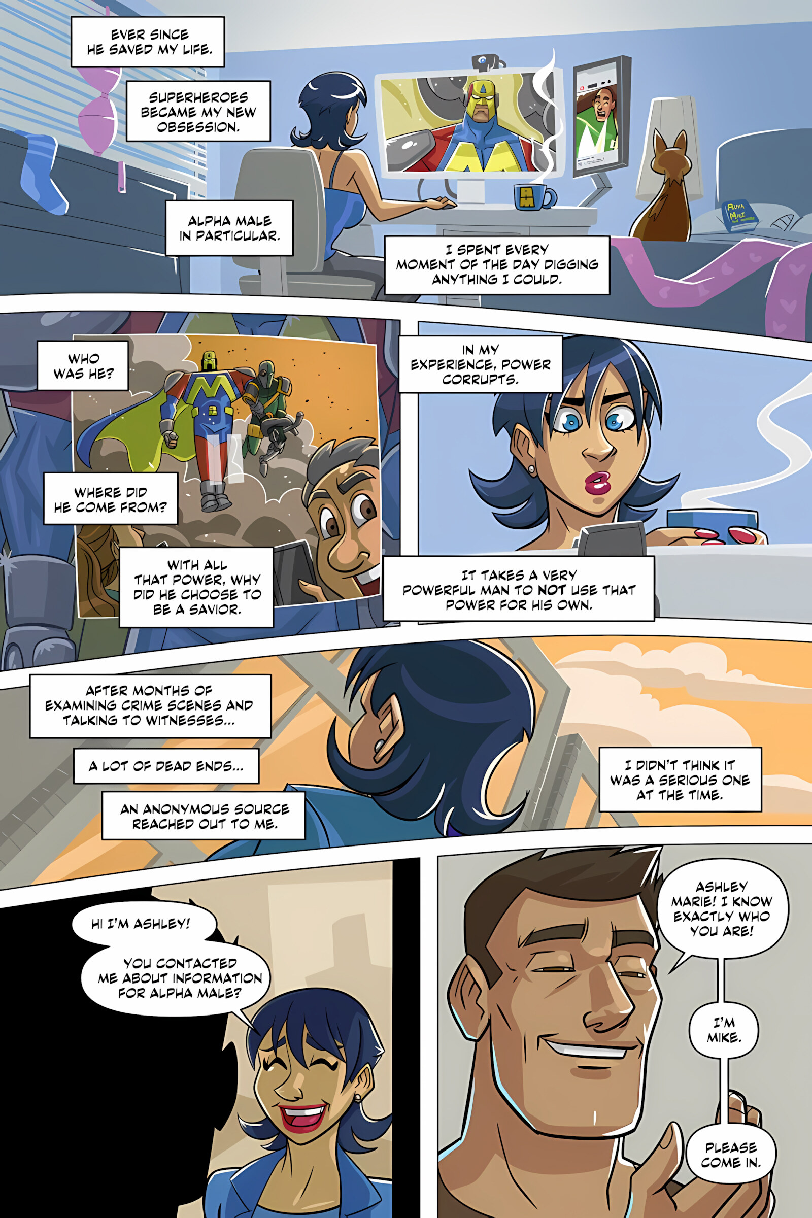 Mighty Honey [John North], Mighty Honey 1, page 18 of 27