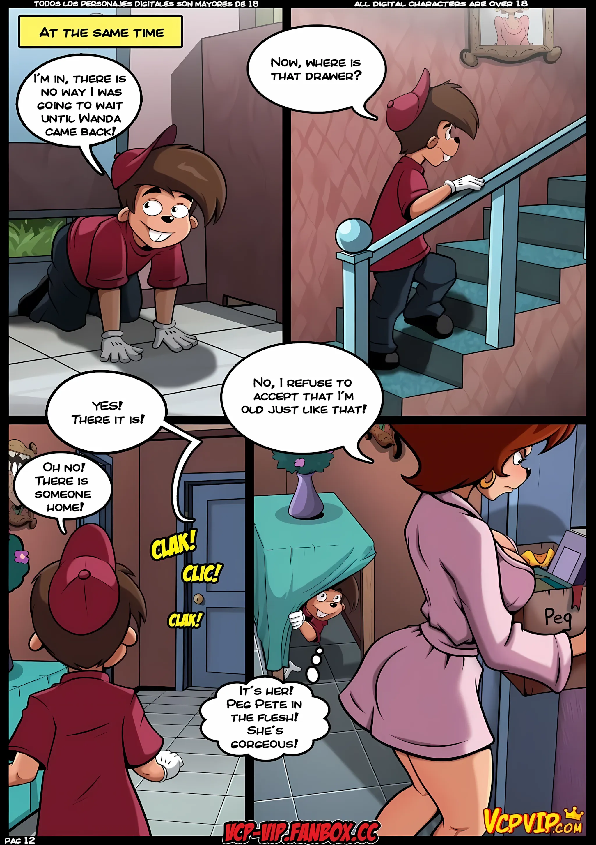 MILF Catcher’s [Croc], 6 . MILF Catcher's - Chapter 6 (Goof Troop), page 13 of 49