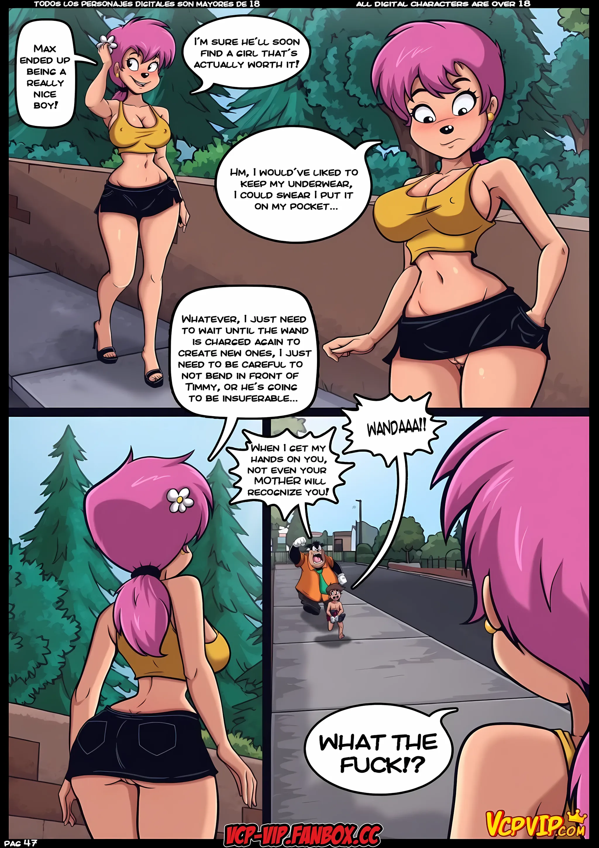 MILF Catcher’s [Croc], 6 . MILF Catcher's - Chapter 6 (Goof Troop), page 48 of 49