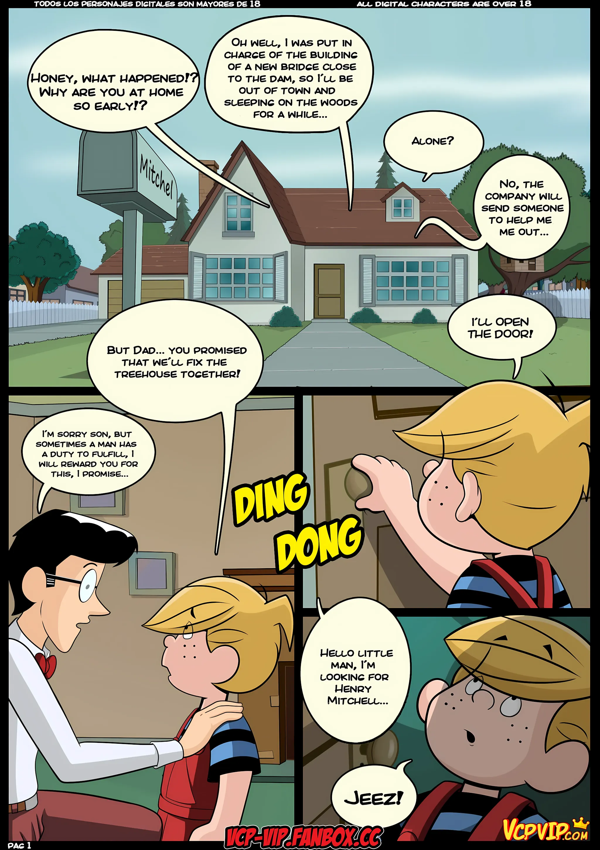 MILF Catcher’s [Croc], 4 . MILF Catcher's - Chapter 4 (Dennis the Menace), page 2 of 41