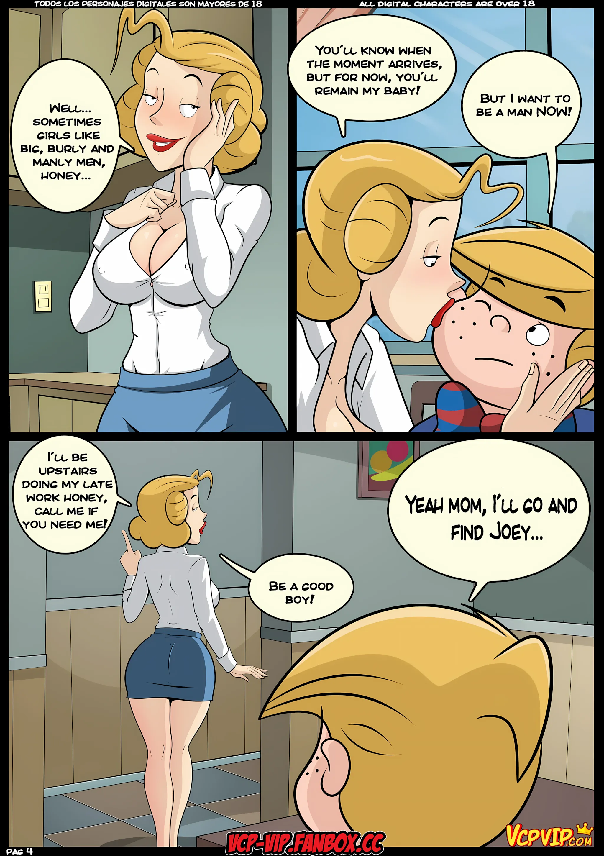 MILF Catcher’s [Croc], 4 . MILF Catcher's - Chapter 4 (Dennis the Menace), page 5 of 41