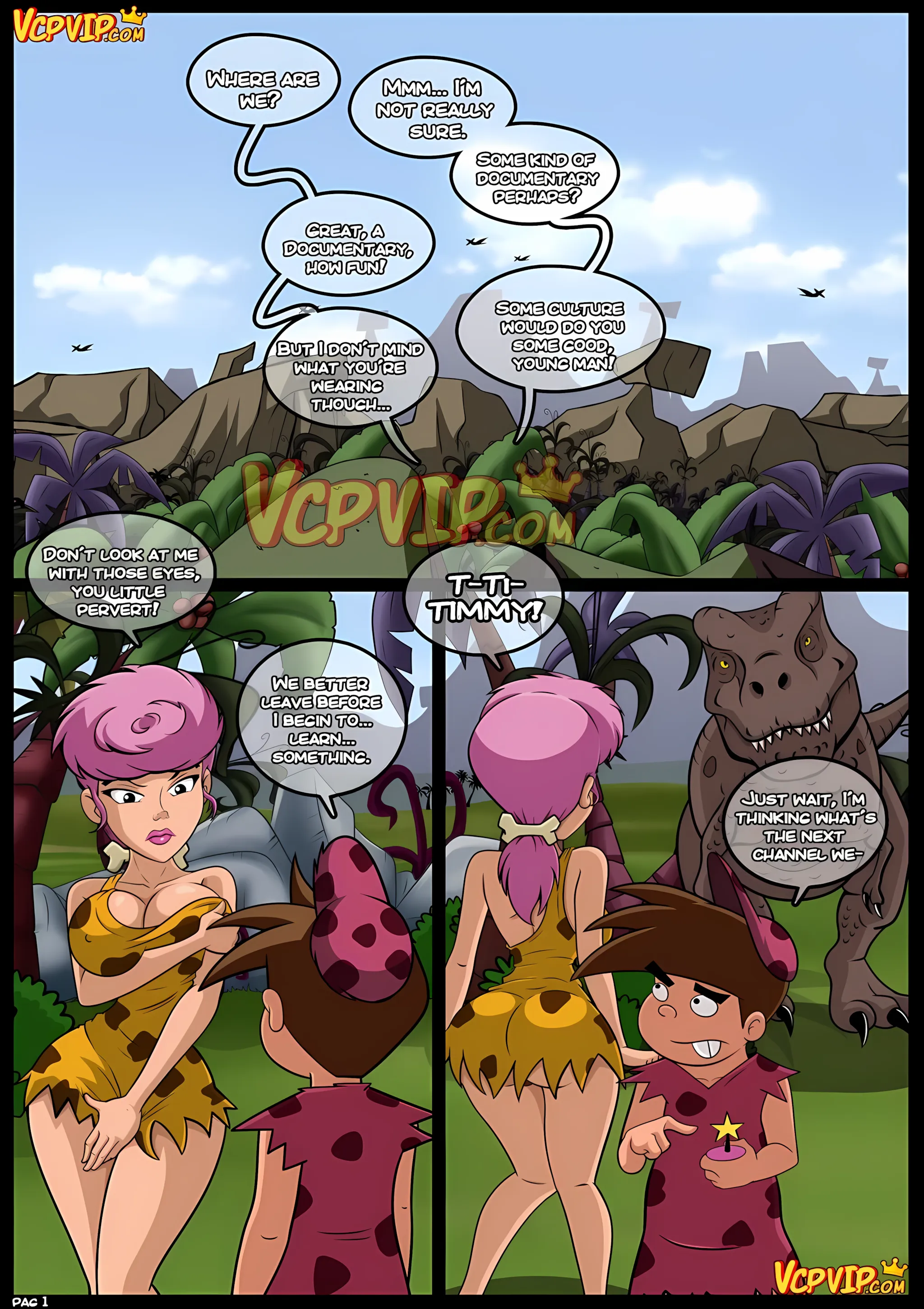 MILF Catcher’s [Croc], 3 . MILF Catcher's - Chapter 3 (The Flintstones), page 2 of 31