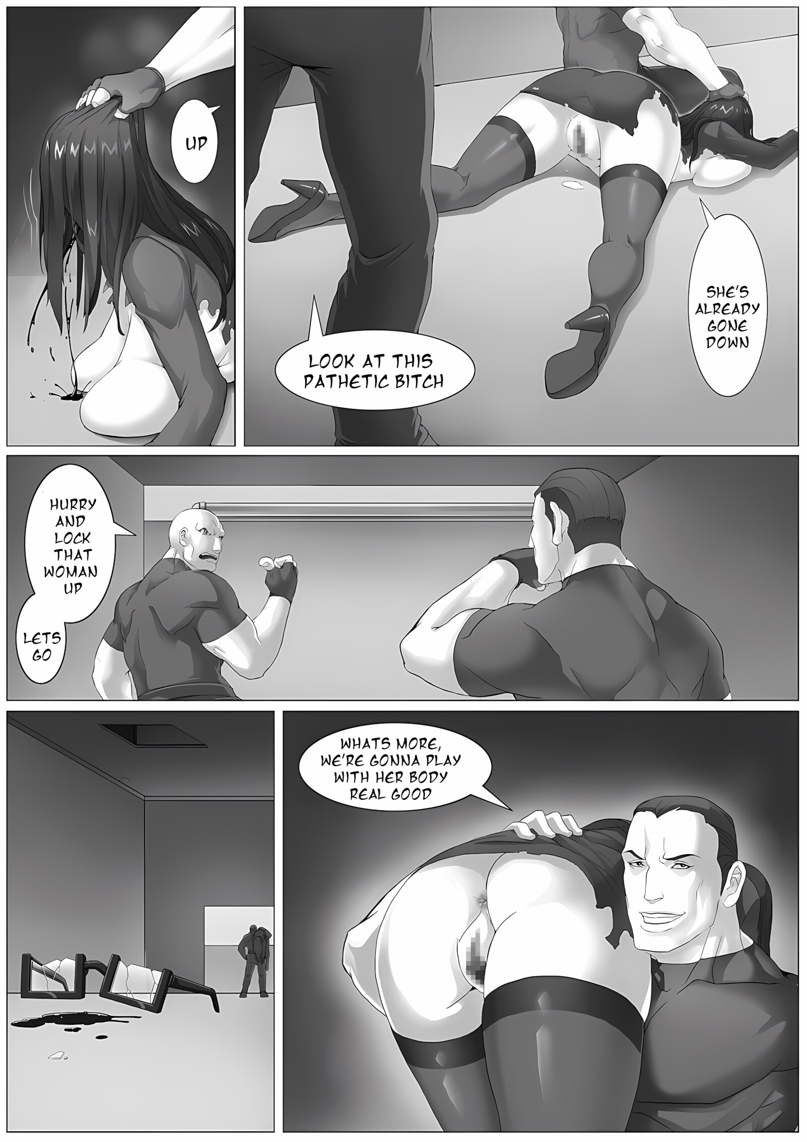 MILF Inspector ~Sandbag Meat Toilet [kongfutea], MILF Inspector ~Sandbag Meat Toilet, page 20 of 44