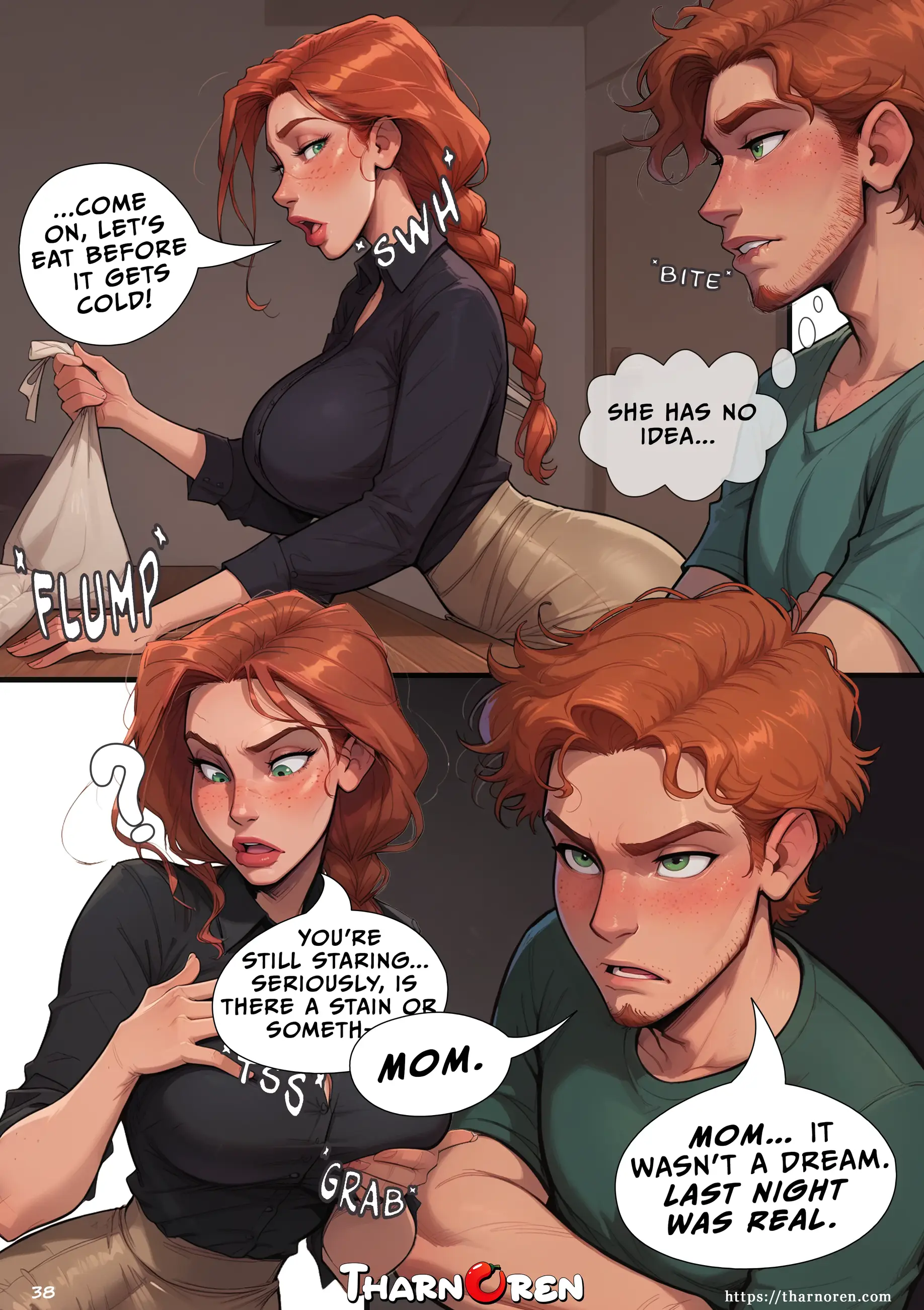 Mom’s Secret Therapy [Tharnoren], 1. Moms Secret Therapy [AI Porn], page 39 of 71